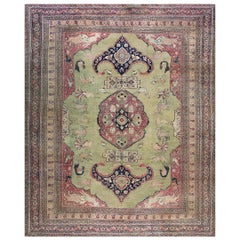 Antique 19th Century N.E. Persian Khorassan Moud Carpet ( 9'9" x 12'2" - 297 x 370 )