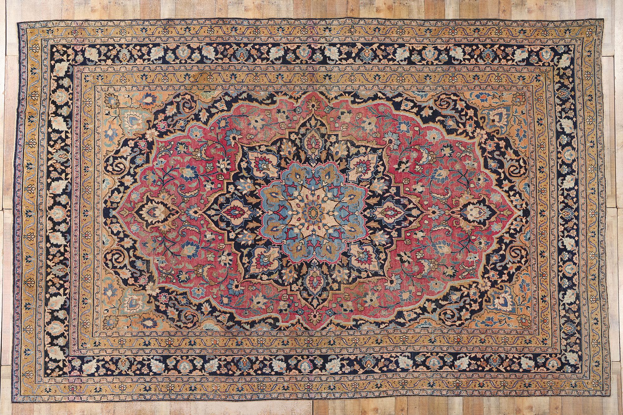 Antiker persischer Khorassan-Teppich, 10'00 x 15'07 im Angebot 2