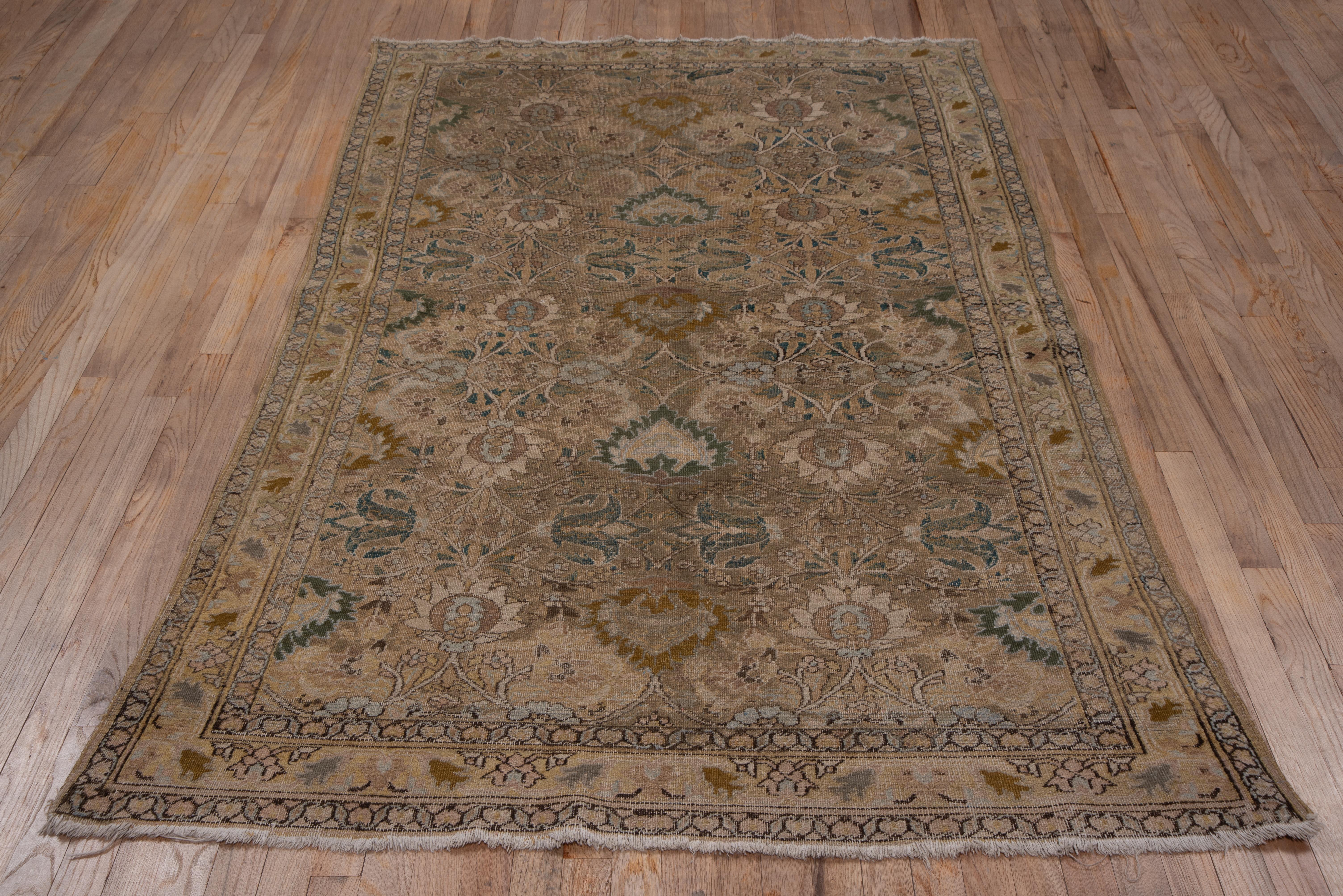 Antique Persian Khorassan Rug, circa 1920s In Good Condition In New York, NY