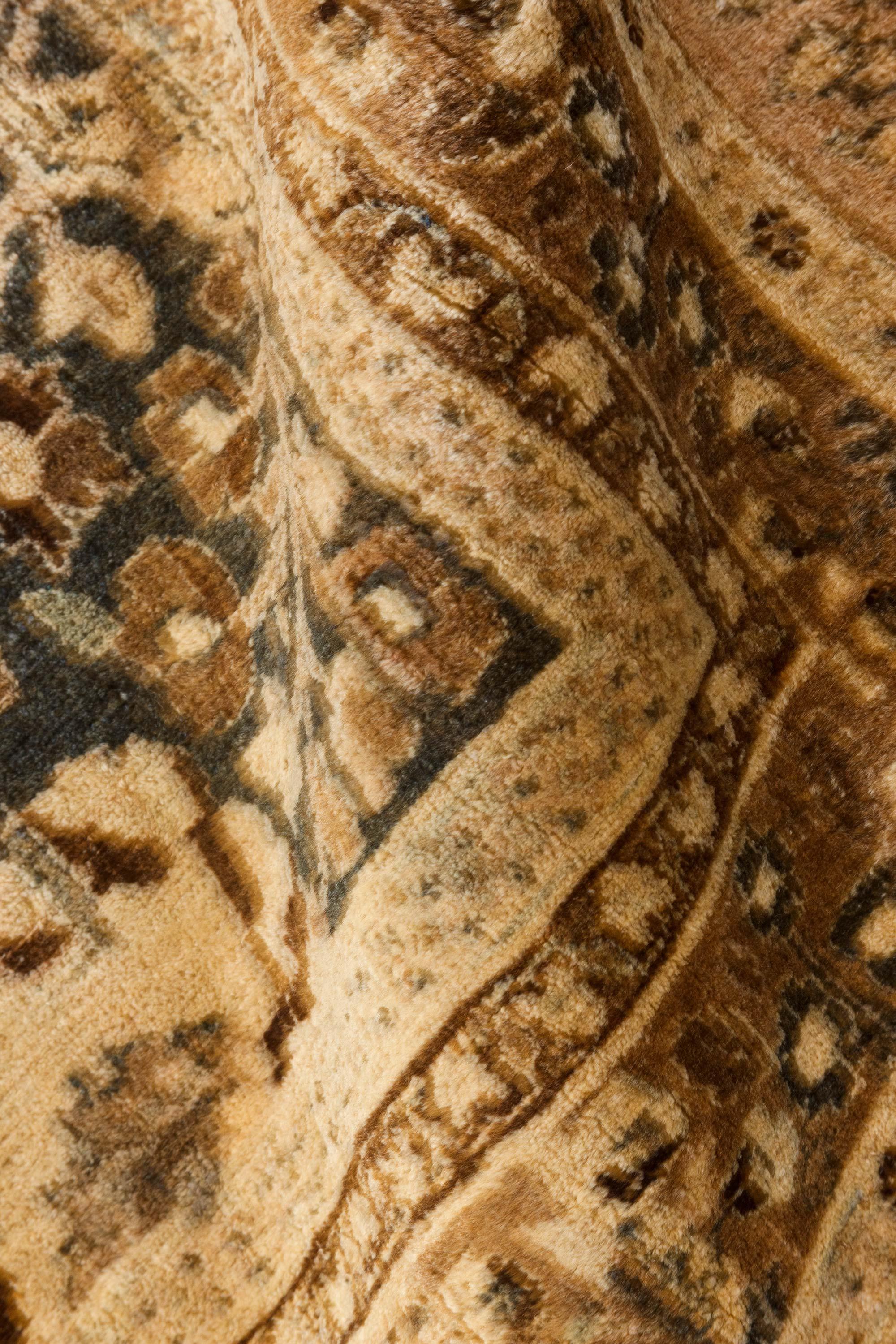 Antique Persian Khorassan handmade wool rug
Size: 11'6