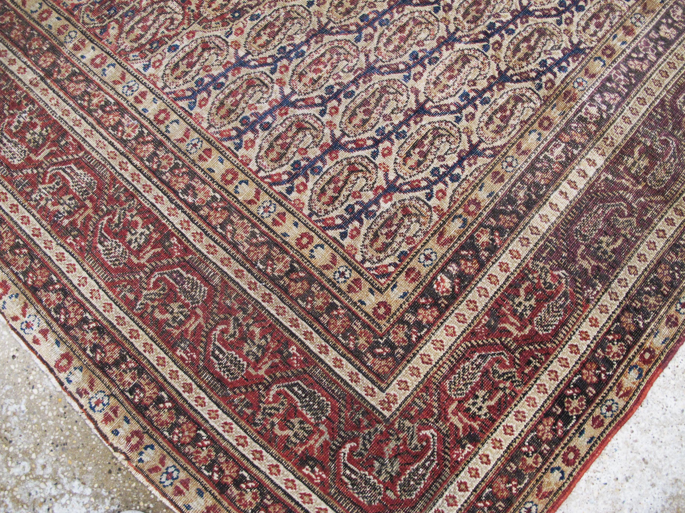 Antique Persian Khorassan Rug For Sale 2