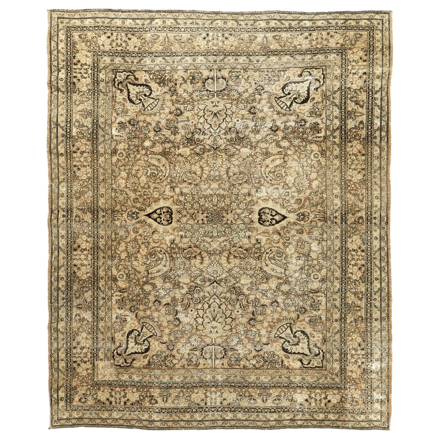 Antique Persian Khorassan Rug For Sale