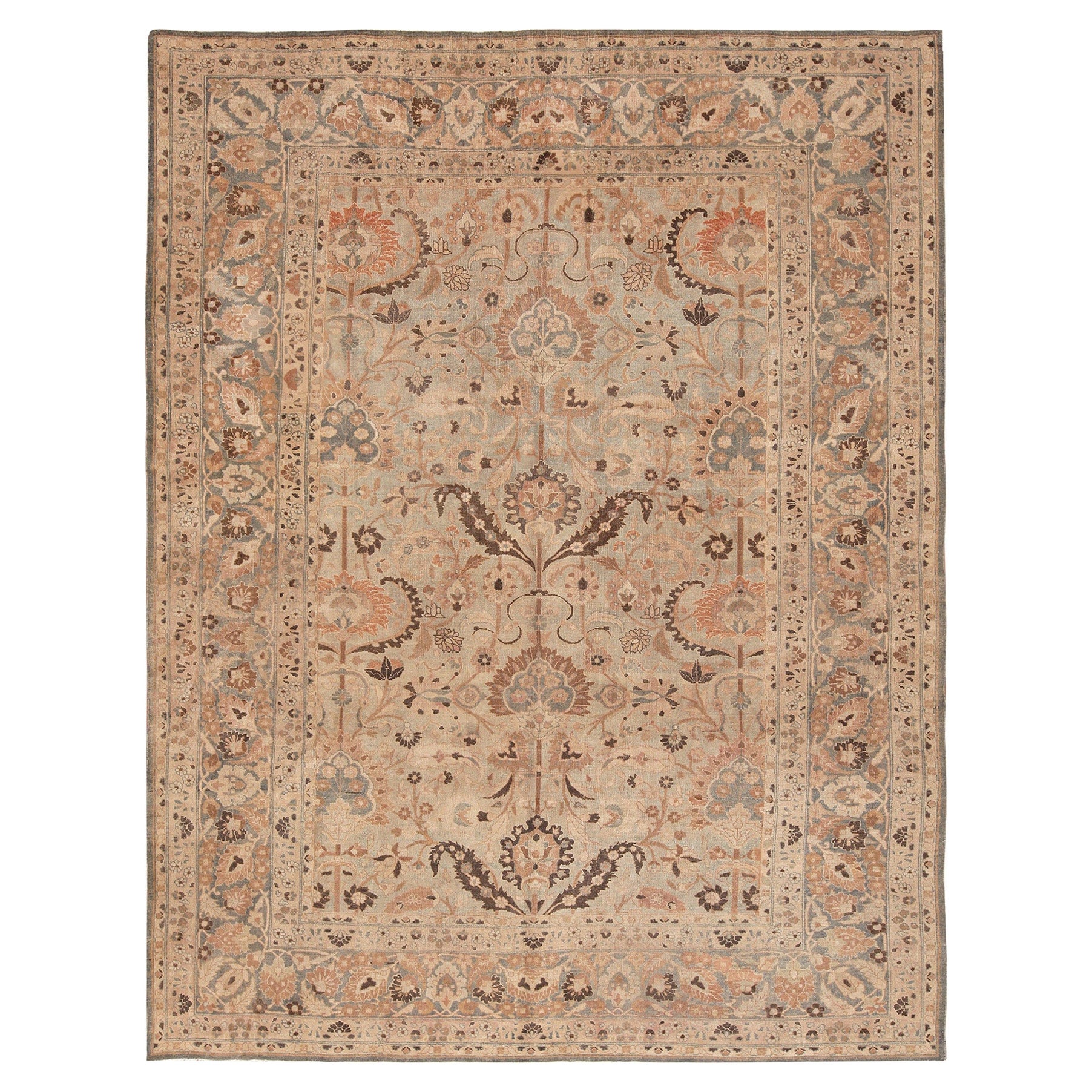Antique Persian Khorassan Rug. Size: 9' 10" x 12' 10"
