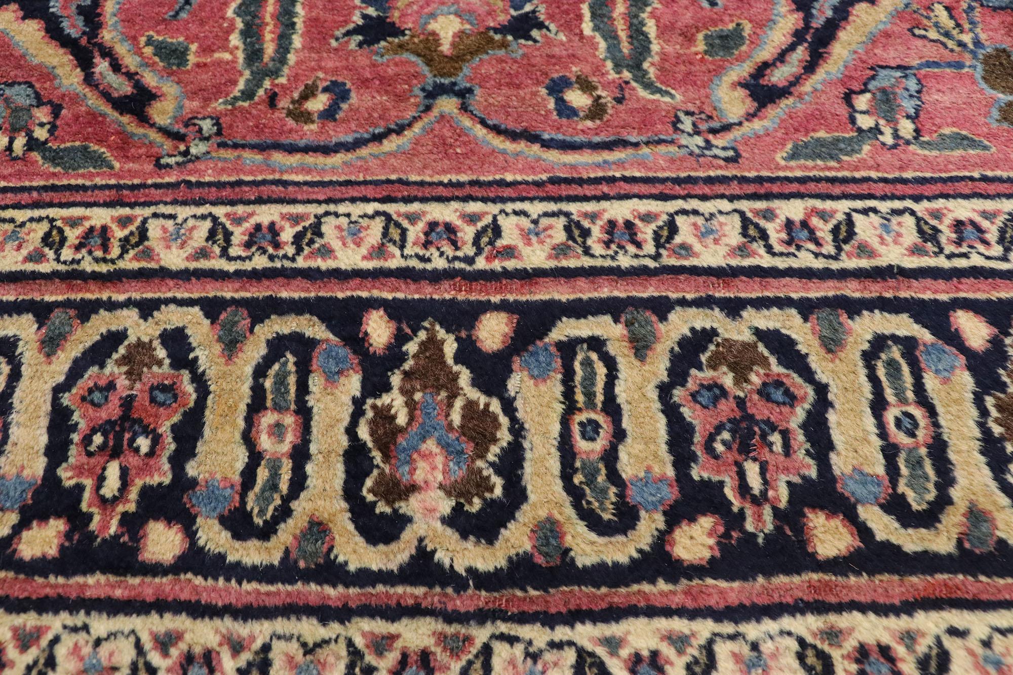 XIXe siècle Fin du 19ème siècle, tapis ancien persan Khorassan de style traditionnel en vente