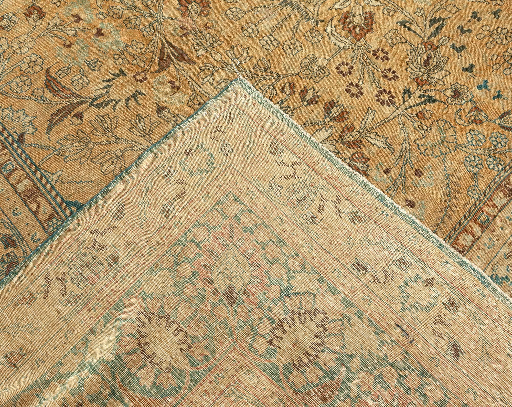 Doris Leslie Blau Antique Persian Khorassan Rug 'Size Adjusted' For Sale 3