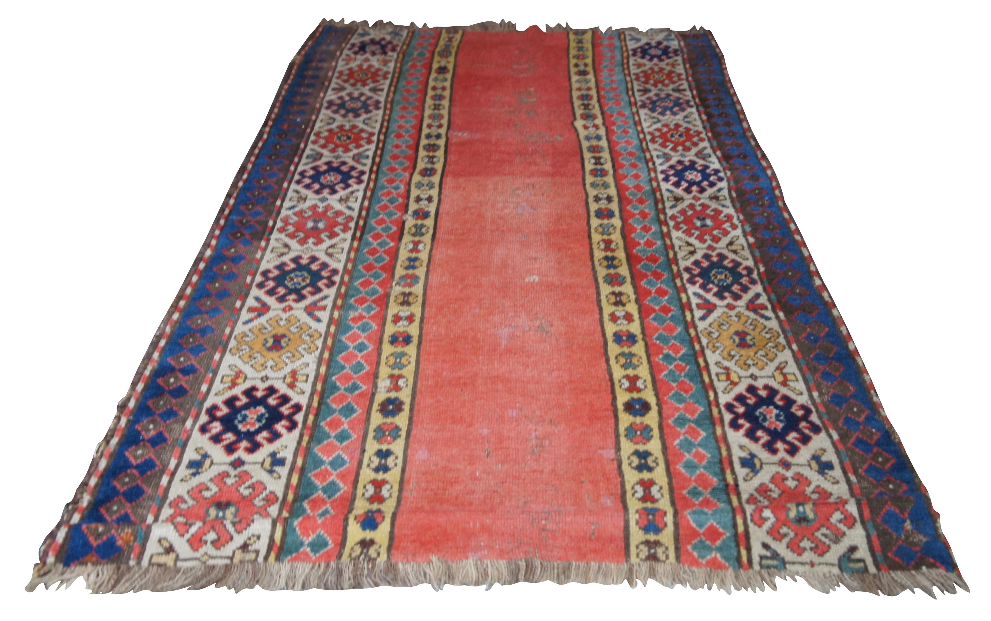 Islamic Antique Persian Kilim Area Rug Runner Carpet