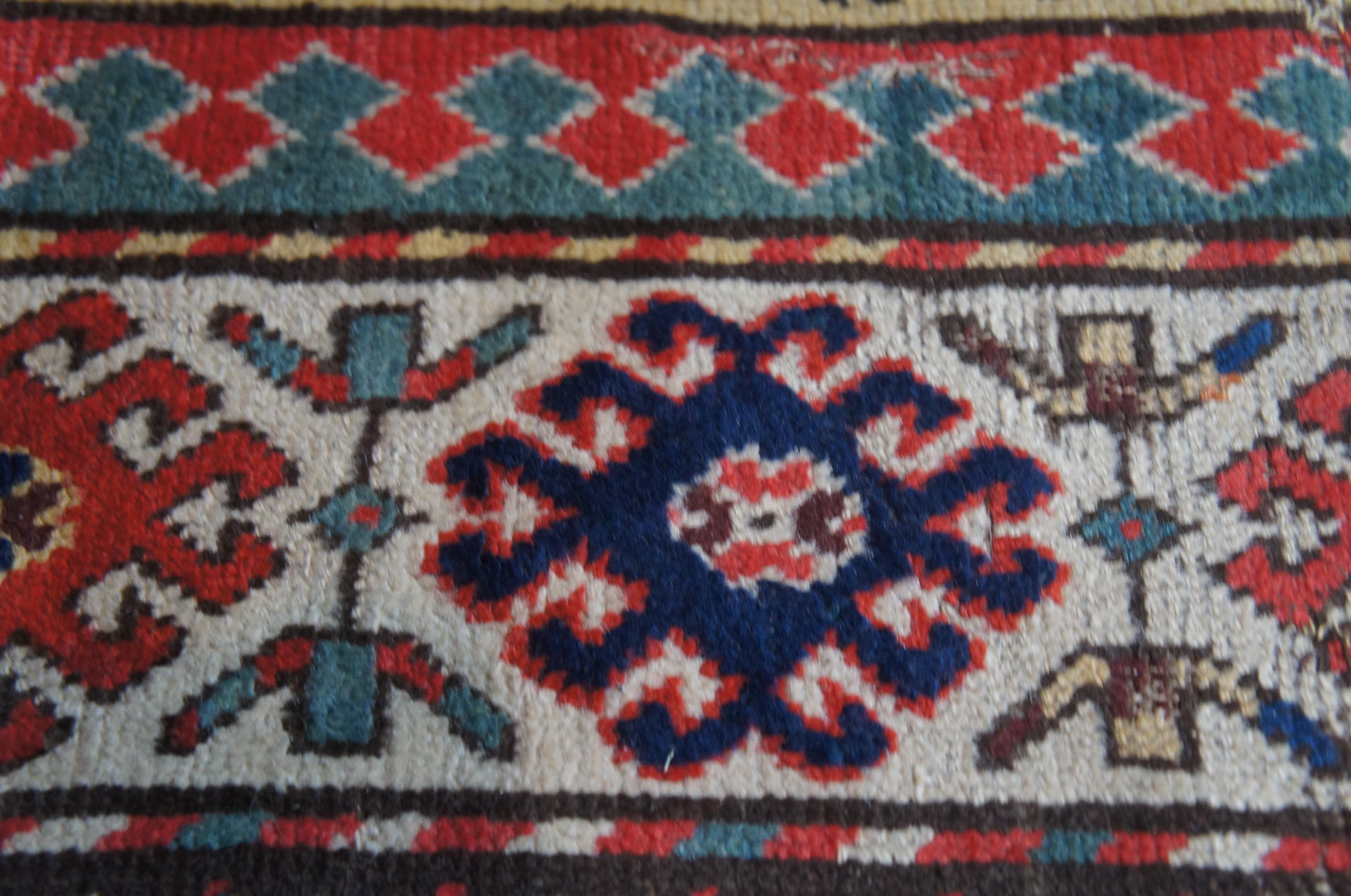 Antique Persian Kilim Area Rug Runner Carpet 1