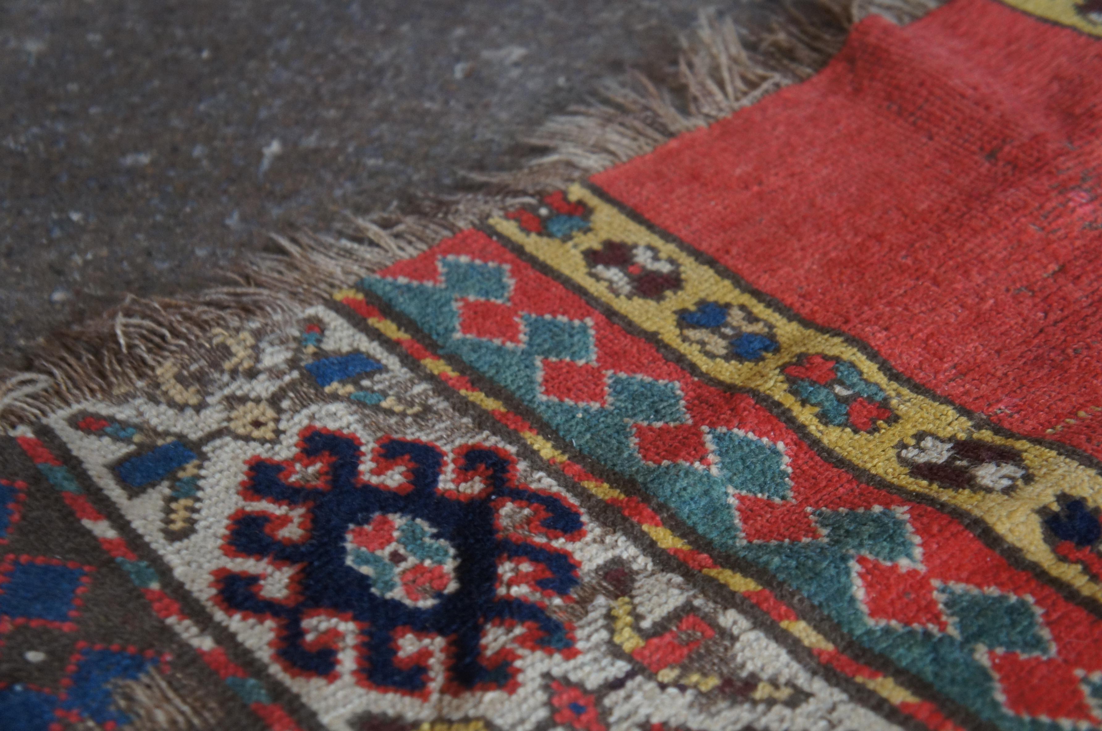 Antique Persian Kilim Area Rug Runner Carpet 3