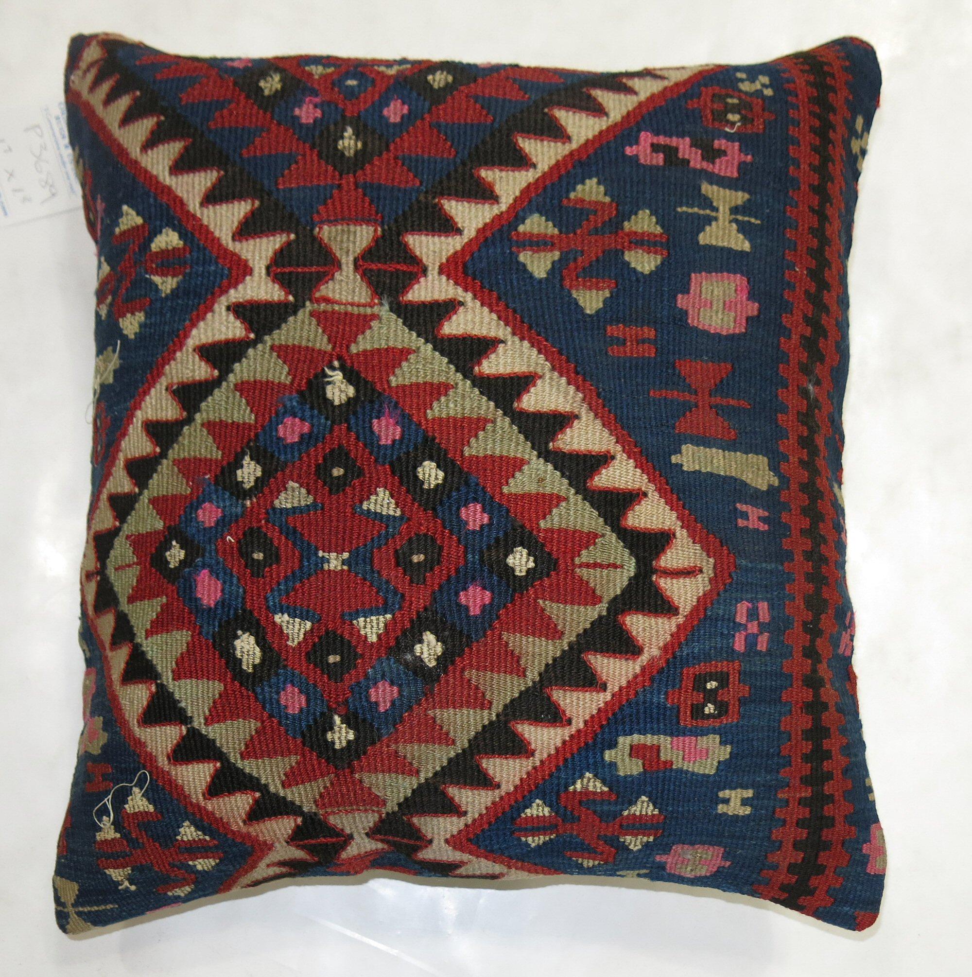 Tribal Antique Persian Kilim Pillow