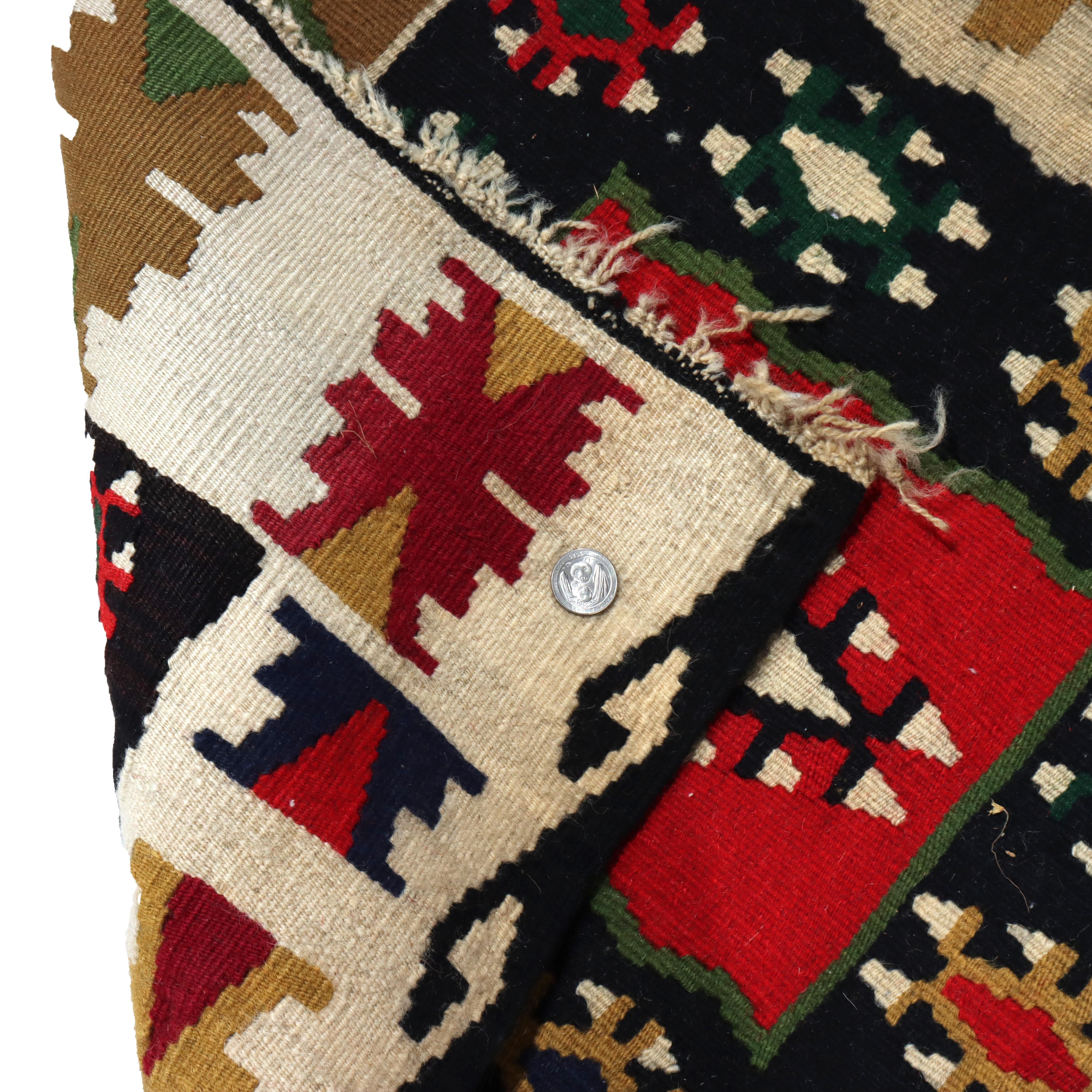 Antico Rug & Kilim persiano C1920 in vendita 5