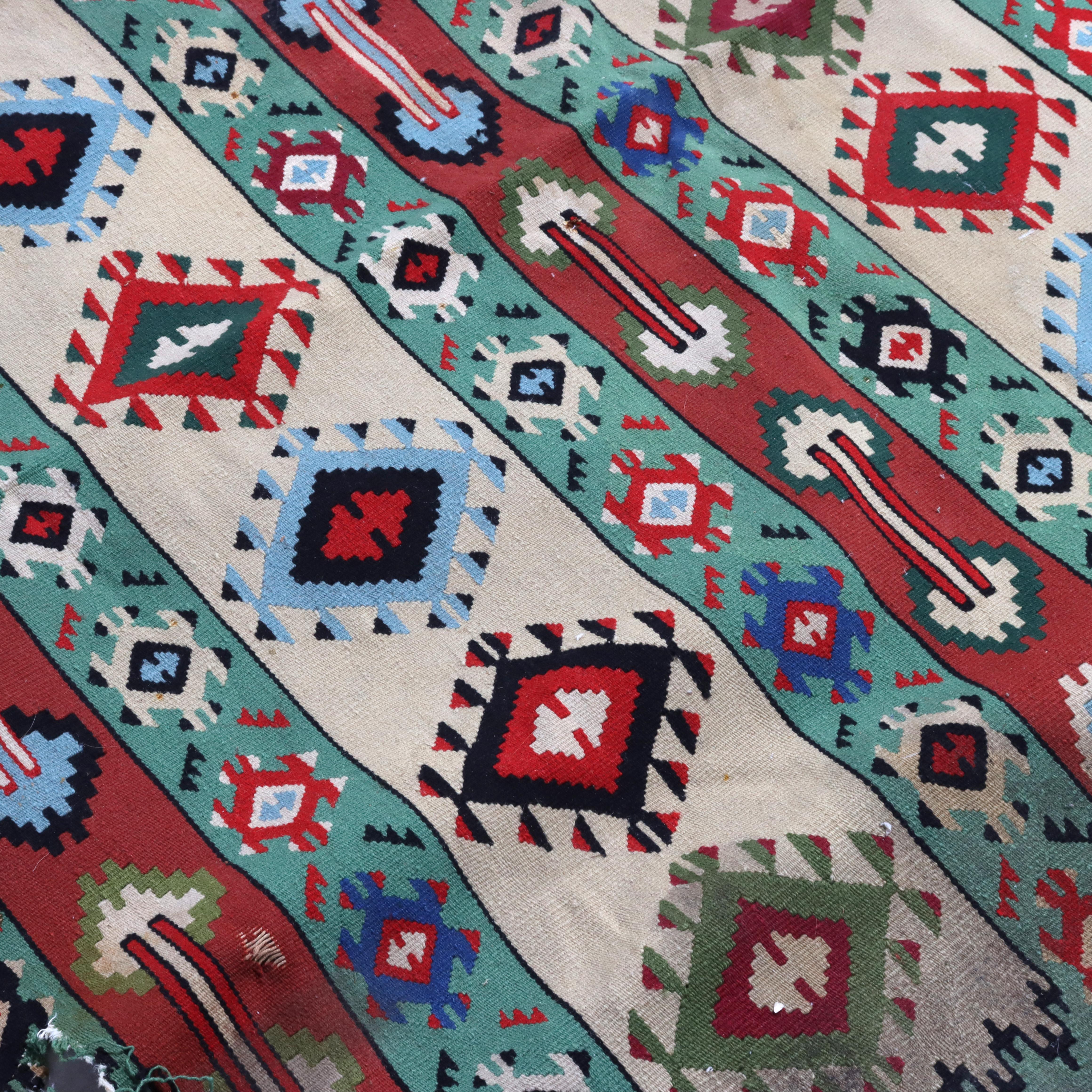 Antico Rug & Kilim persiano C1920 in vendita 5