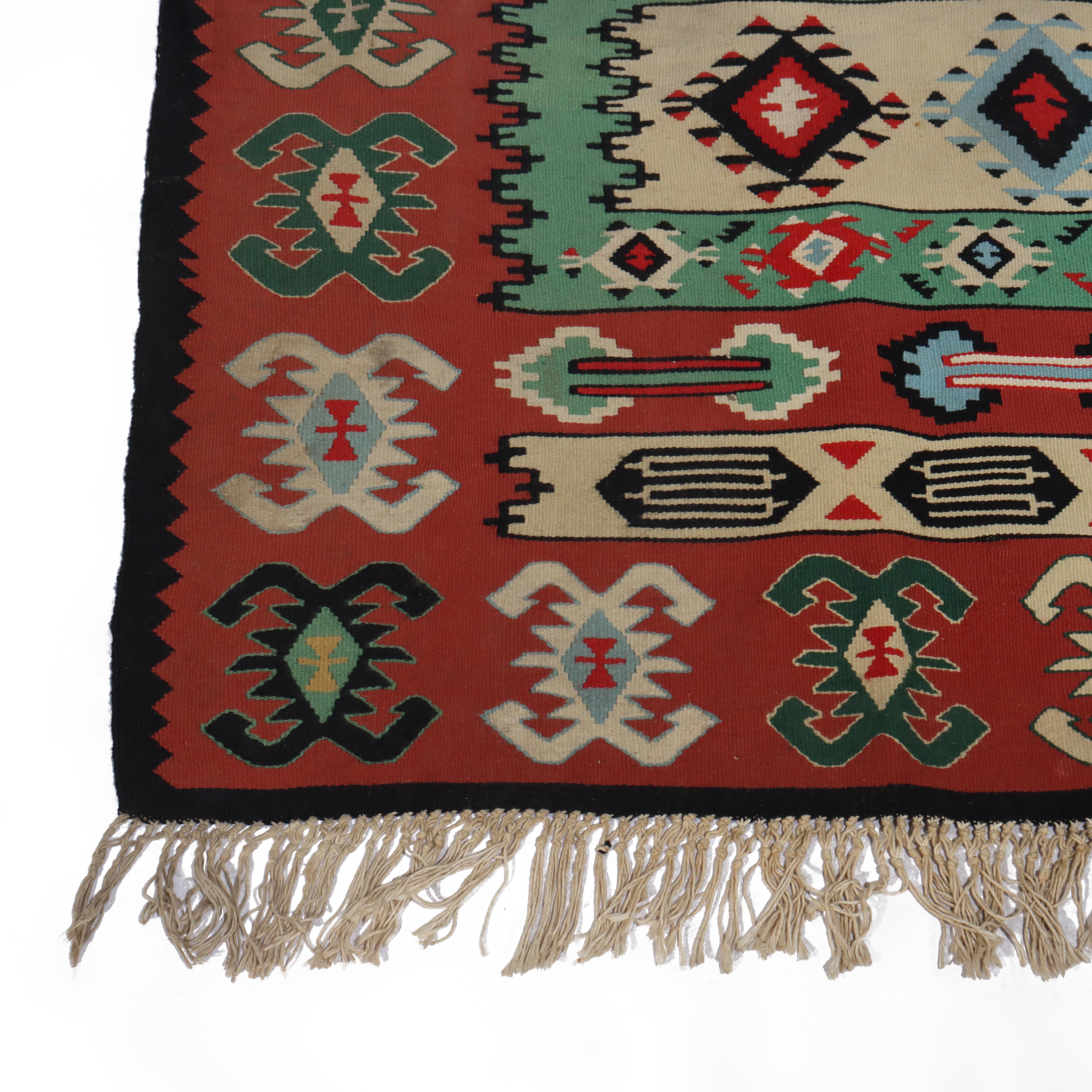 Antico Rug & Kilim persiano C1920 in vendita 7