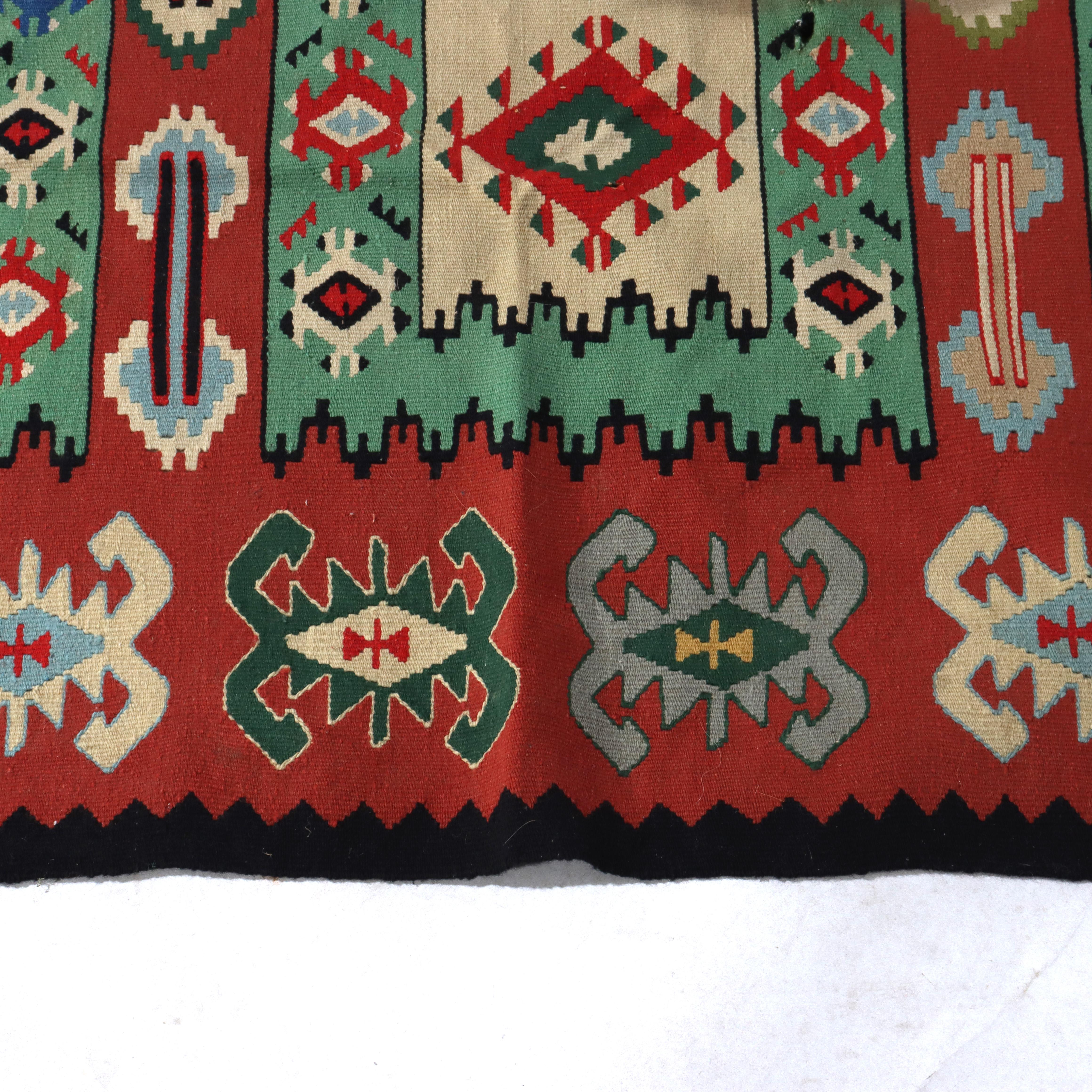 Antico Rug & Kilim persiano C1920 in vendita 11