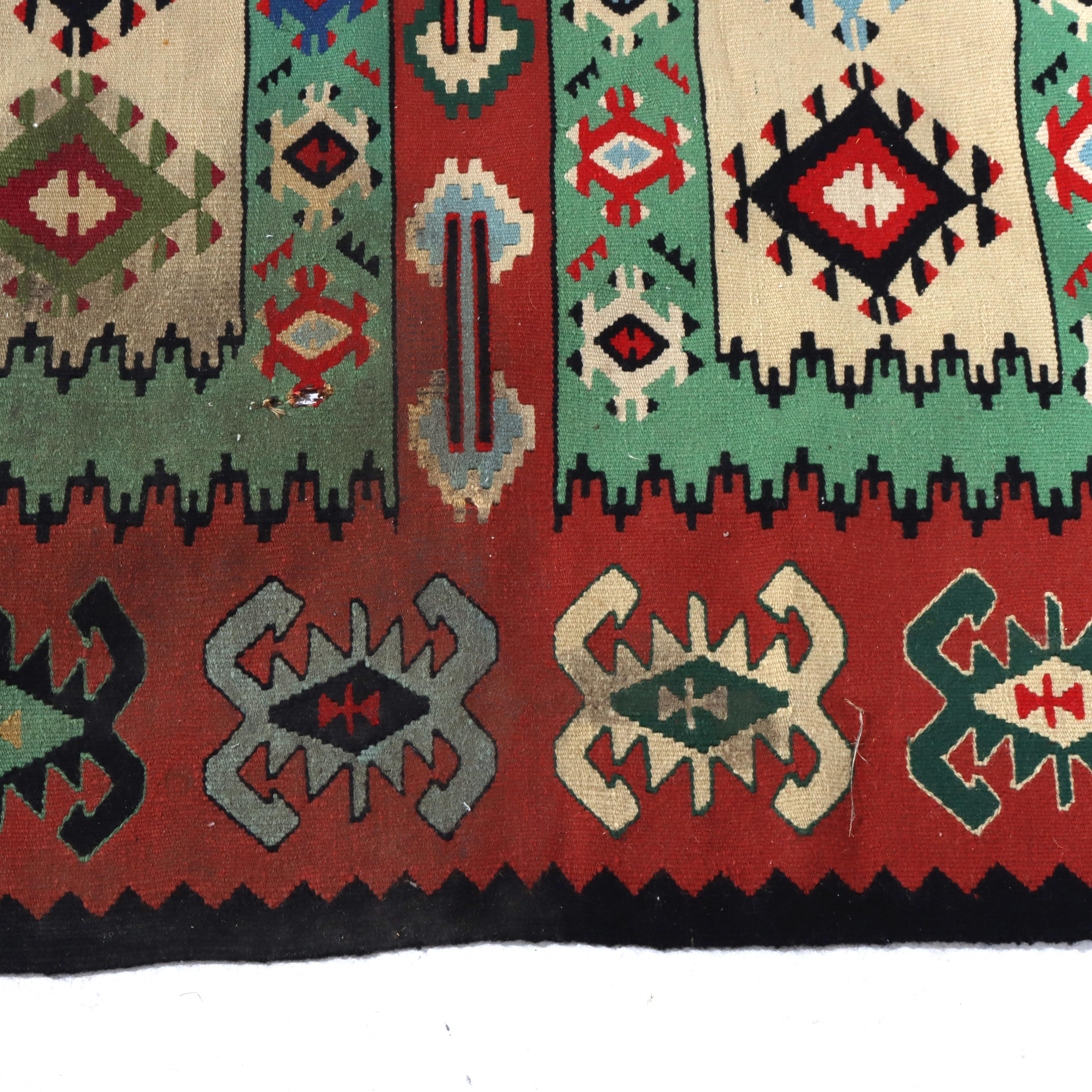 Antico Rug & Kilim persiano C1920 in vendita 12