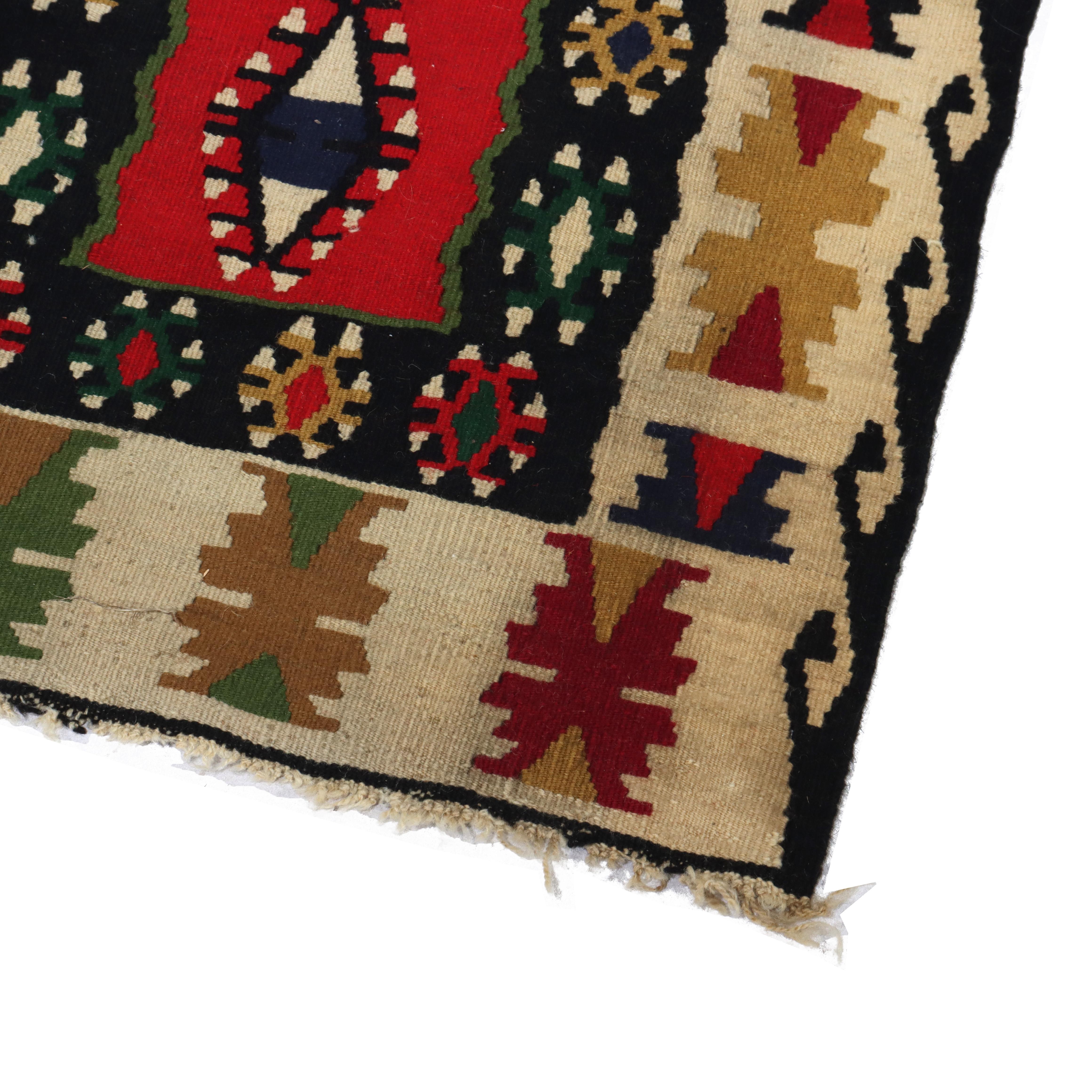 Antico Rug & Kilim persiano del 1920.     
118