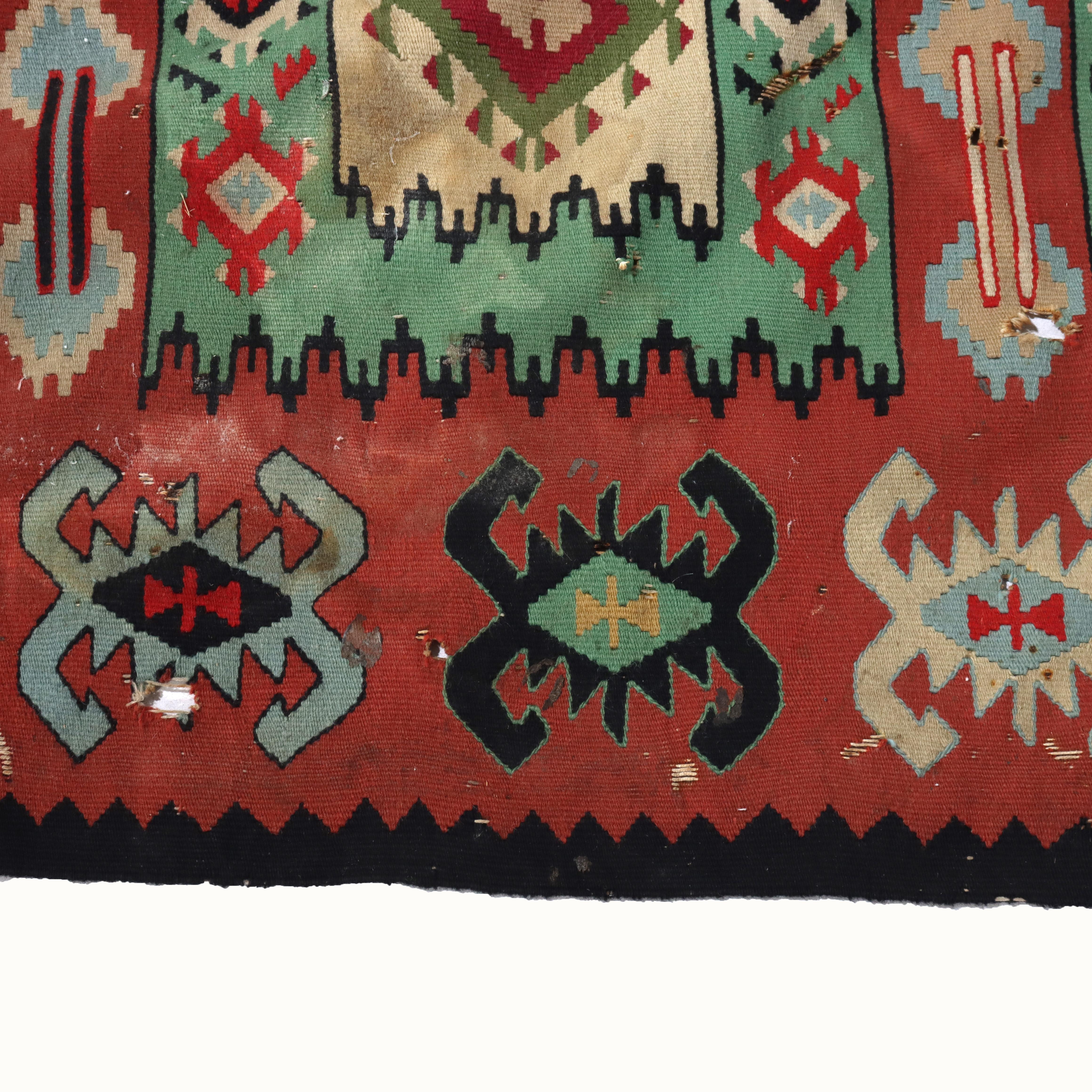 Lana Antico Rug & Kilim persiano C1920 in vendita