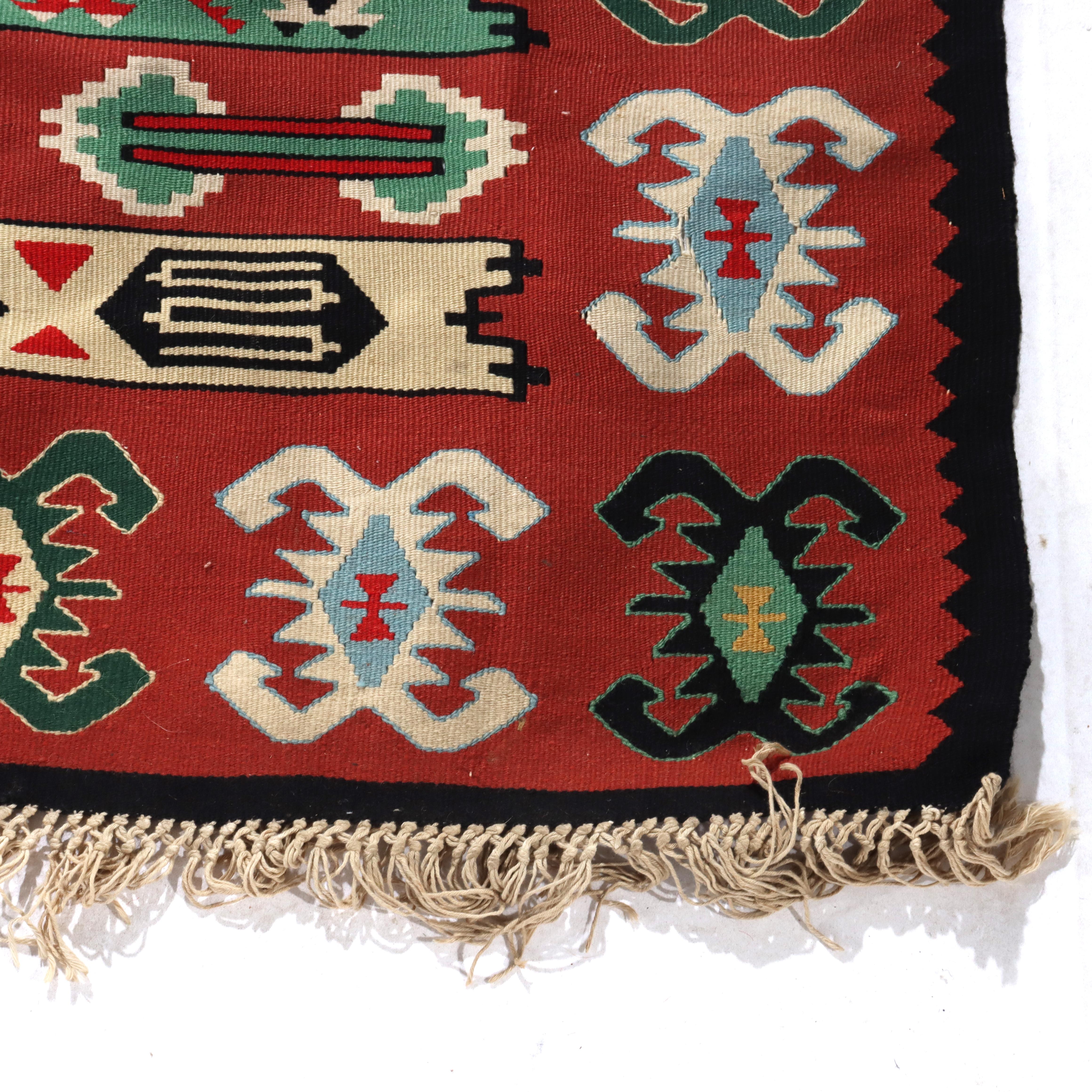 Antico Rug & Kilim persiano C1920 in vendita 3