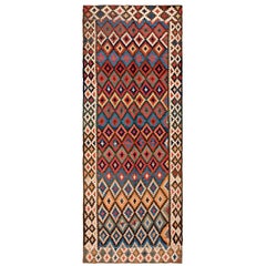 Early 20th Century N.W. Persian Flat-Weave ( 4'6" x 11'6" - 137 x 351 )