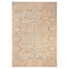 Antiker persischer Kirman-Kamelien-Handgefertigter Wollteppich