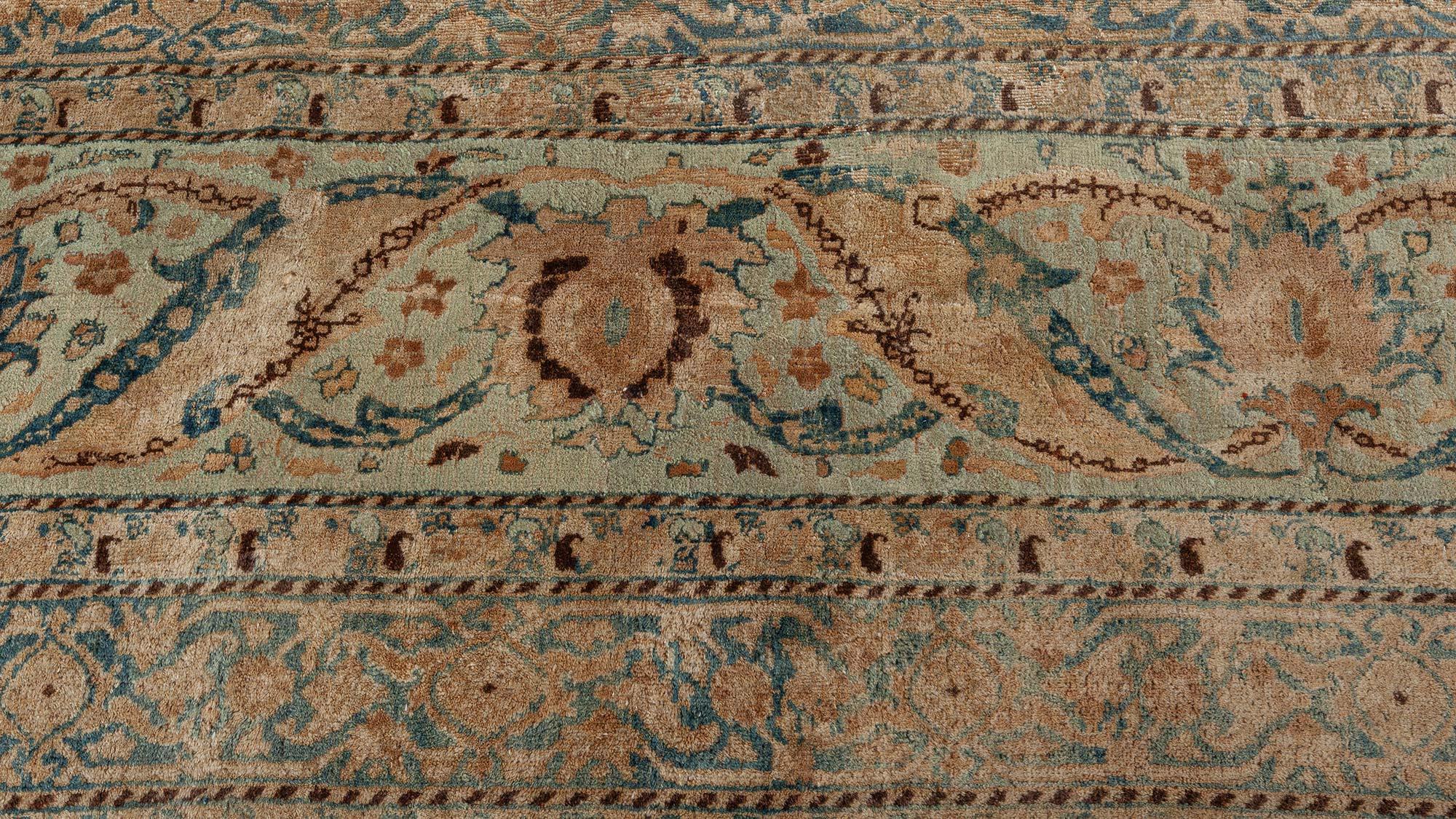 Antique Persian Kirman Carpet For Sale 7
