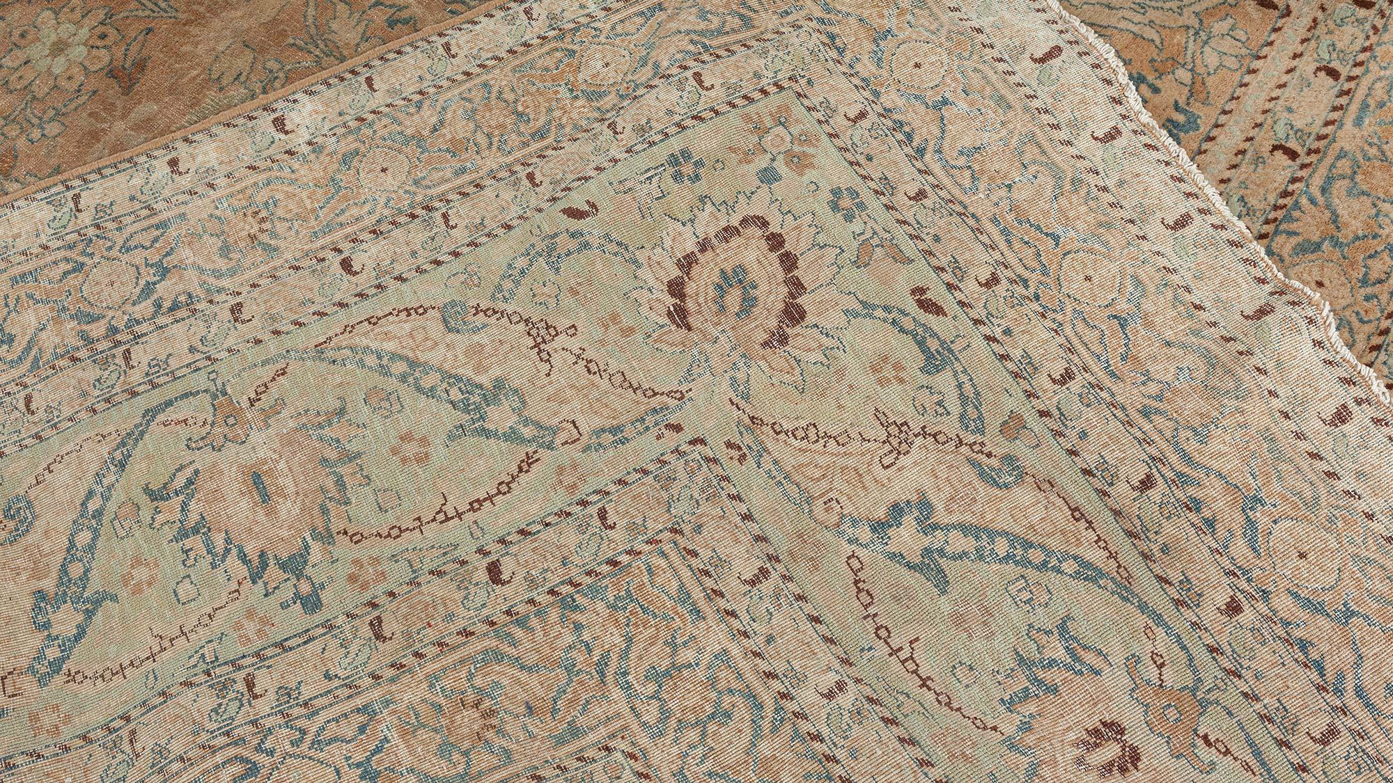 Antique Persian Kirman Carpet For Sale 9