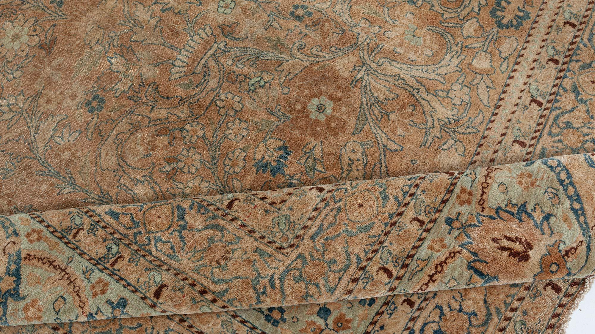 Antique Persian Kirman Carpet For Sale 2