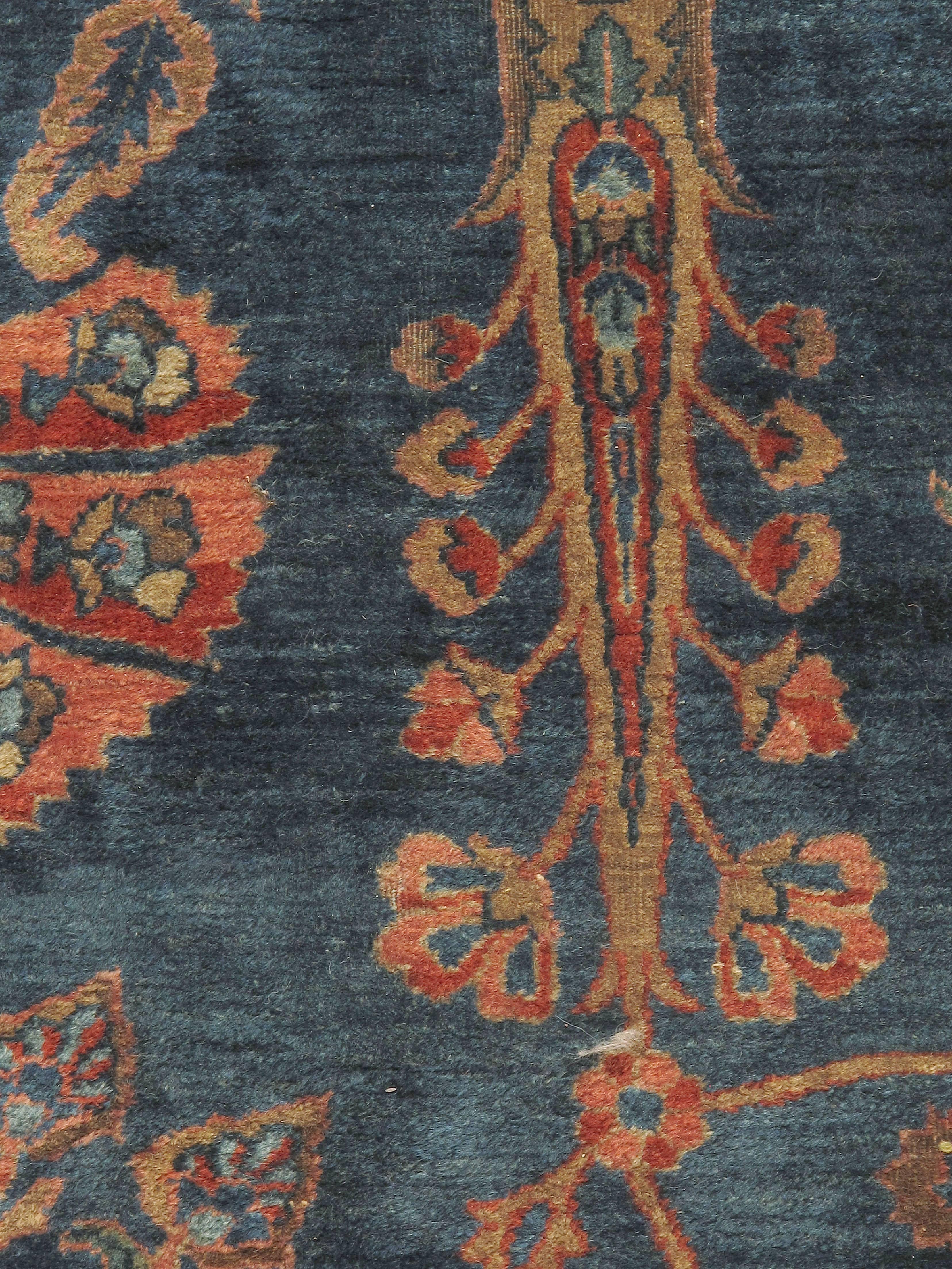 20th Century Antique Persian Kirman Carpet, circa 1910, 10'11 x 17'10