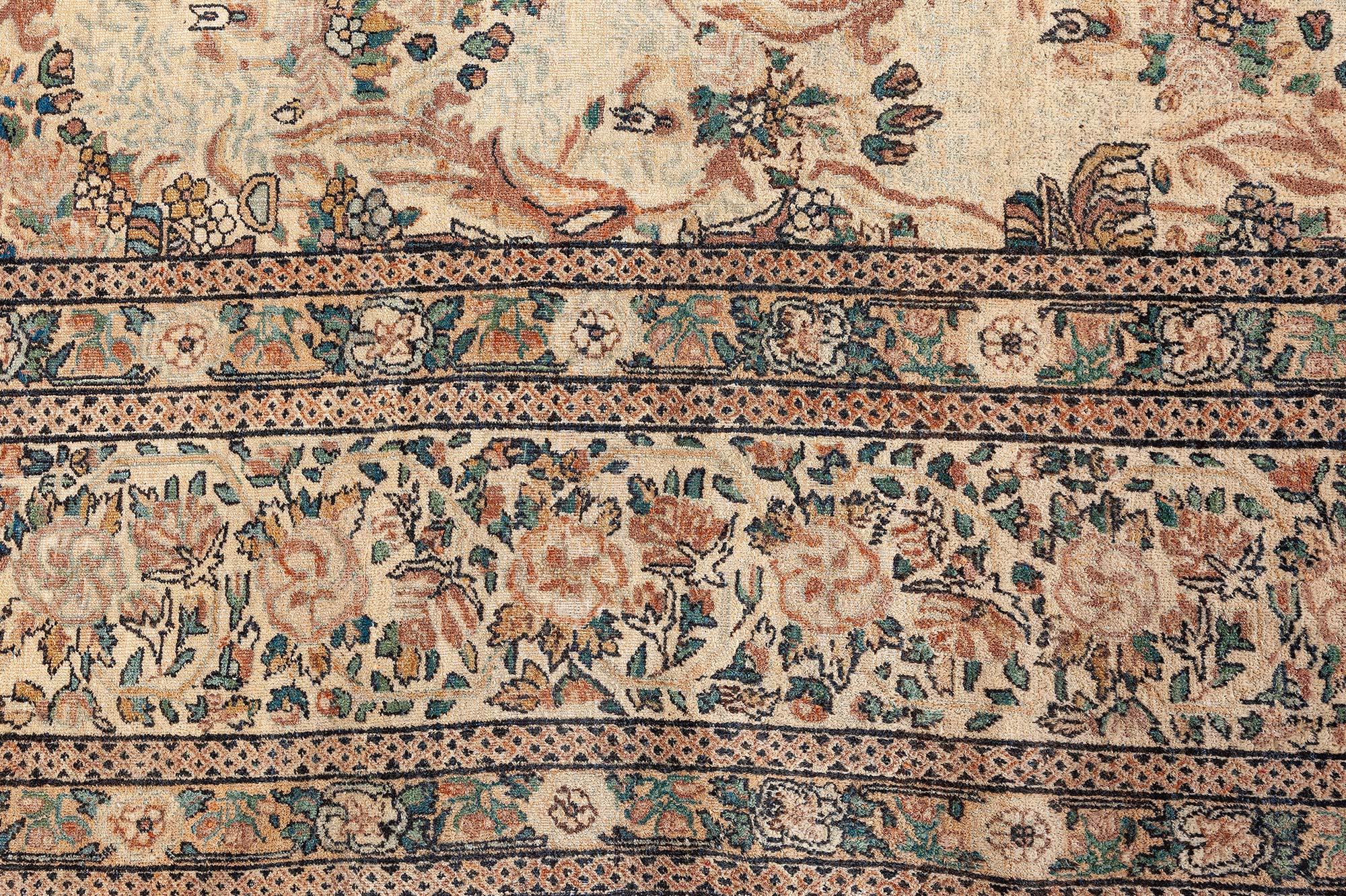 Tapis persan Kirman ancien noué à la main Doris Leslie Blau en vente 2