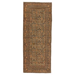 Antiker persischer Kirman-Handgewebter Wollteppich