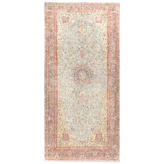 Antiker persischer Kirman-Teppich in Übergröße, circa 1890 8'3 x 18'2