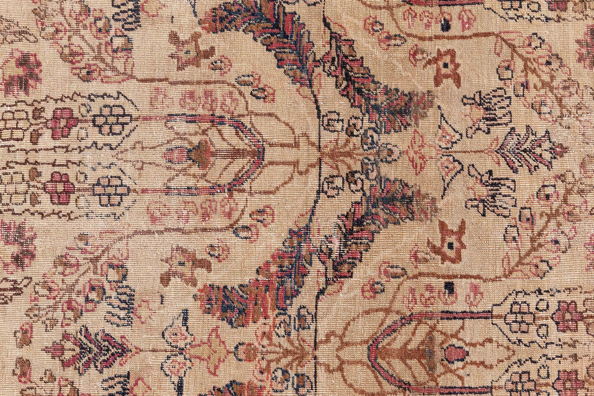 Antiker persischer Kirman-Teppich Doris Leslie Blau im Zustand „Gut“ im Angebot in New York, NY