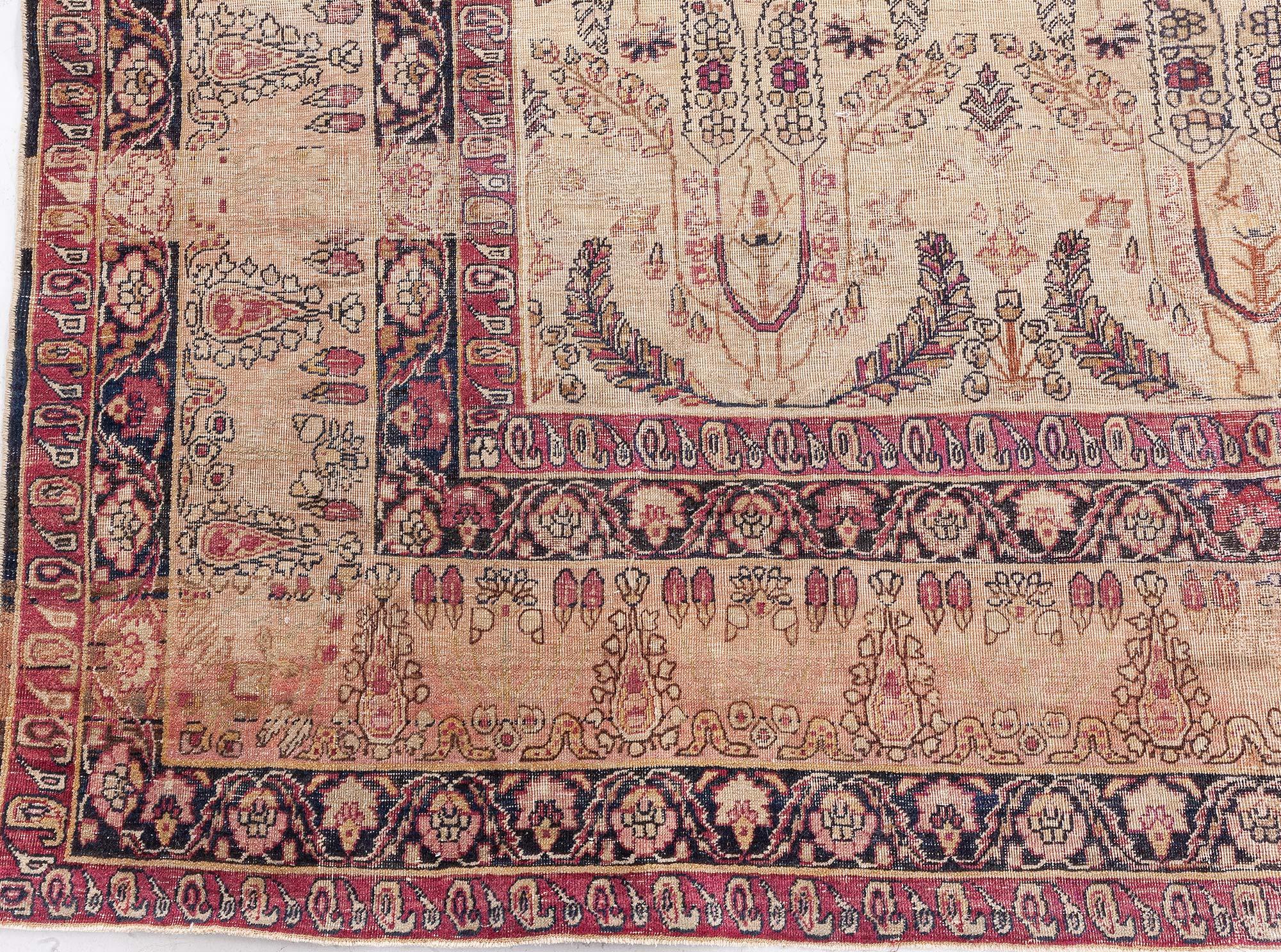 Tappeto persiano antico Kirman Doris Leslie Blau In condizioni buone in vendita a New York, NY