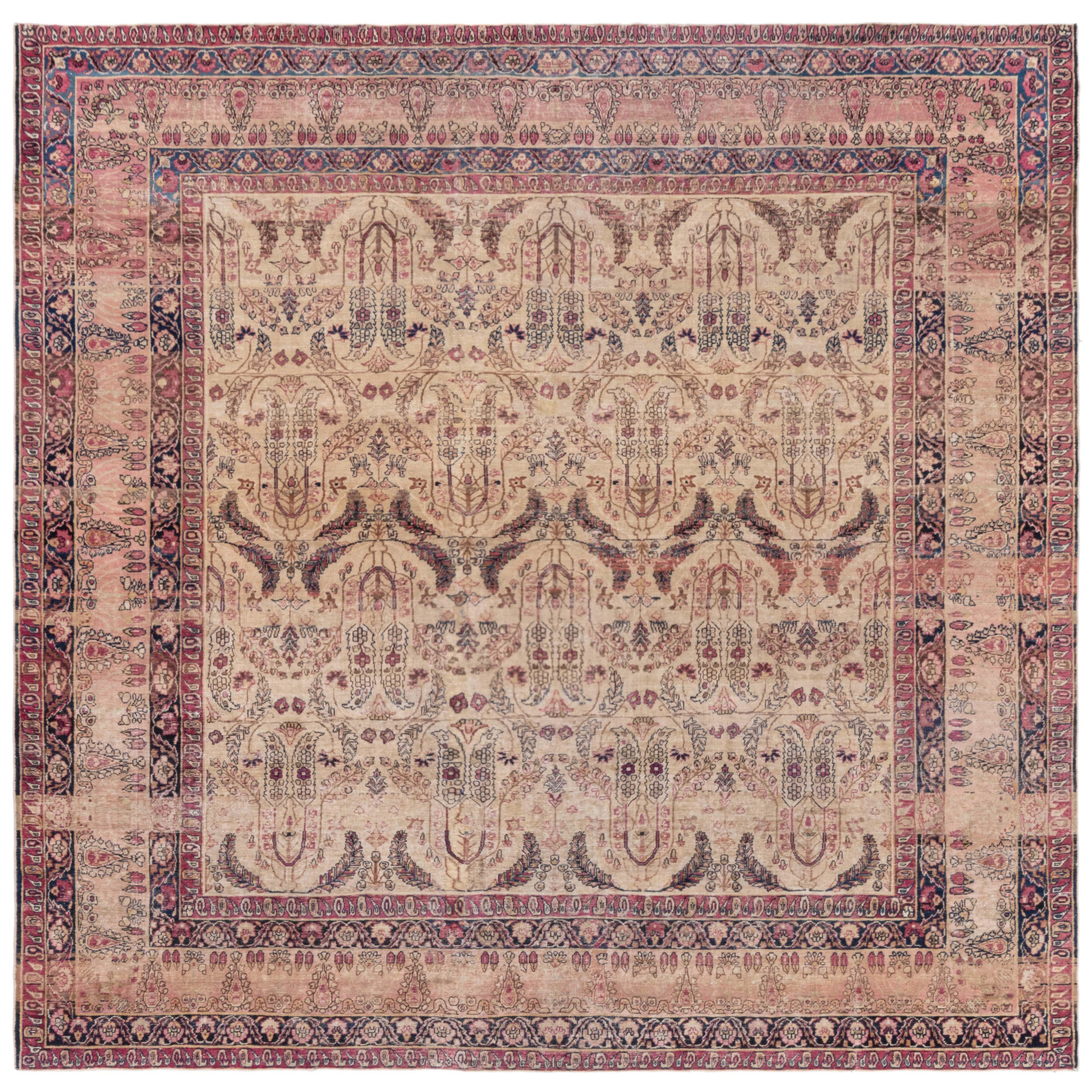 Tapis persan antique Kirman Doris Leslie Blau