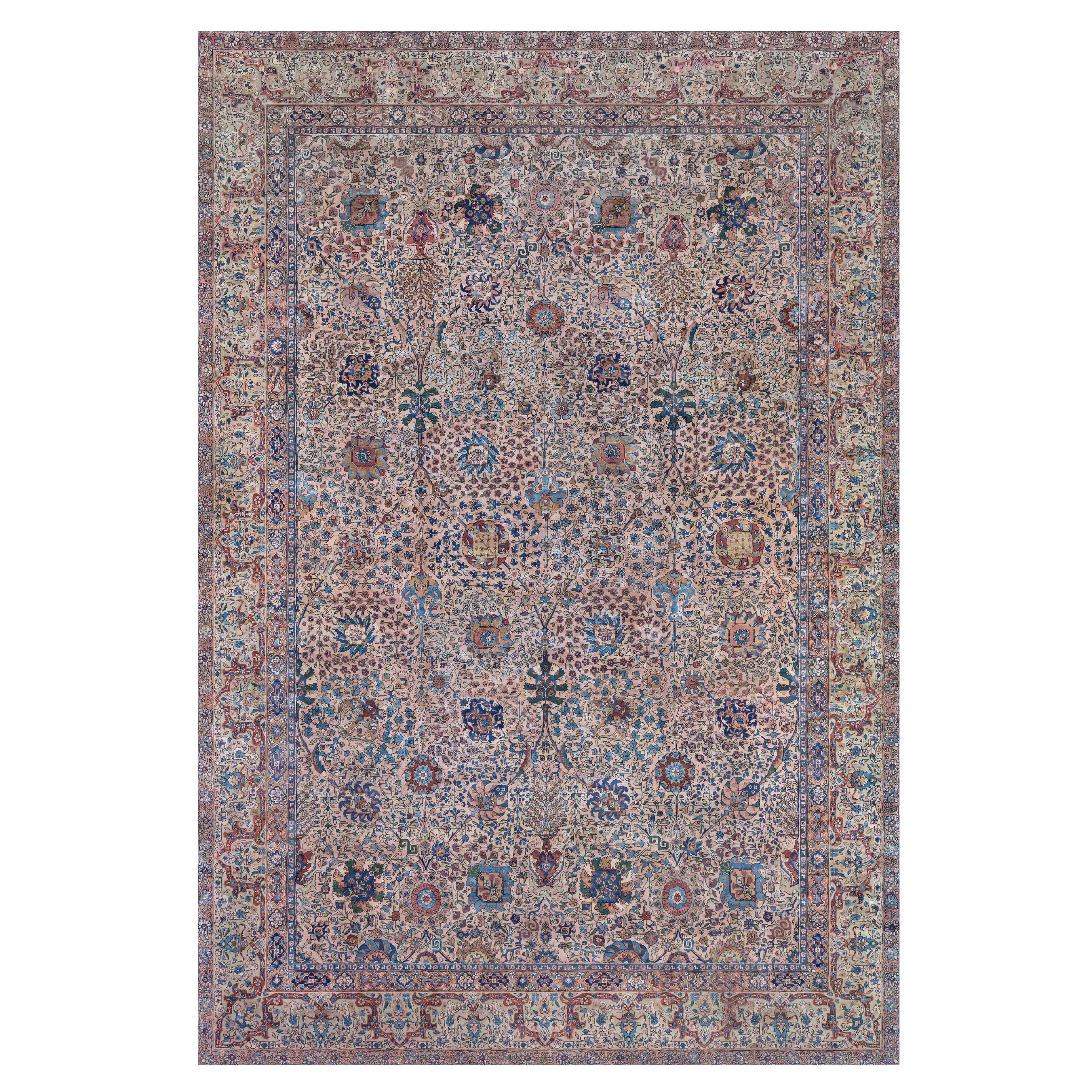 Tapis persan antique Kirman Doris Leslie Blau