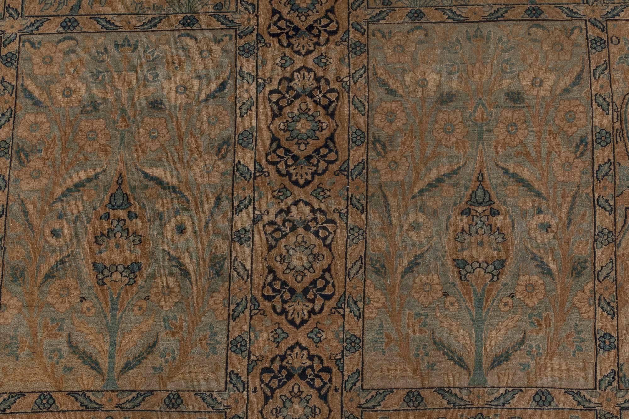 Antique Persian Kirman Rug
Size: 12'8