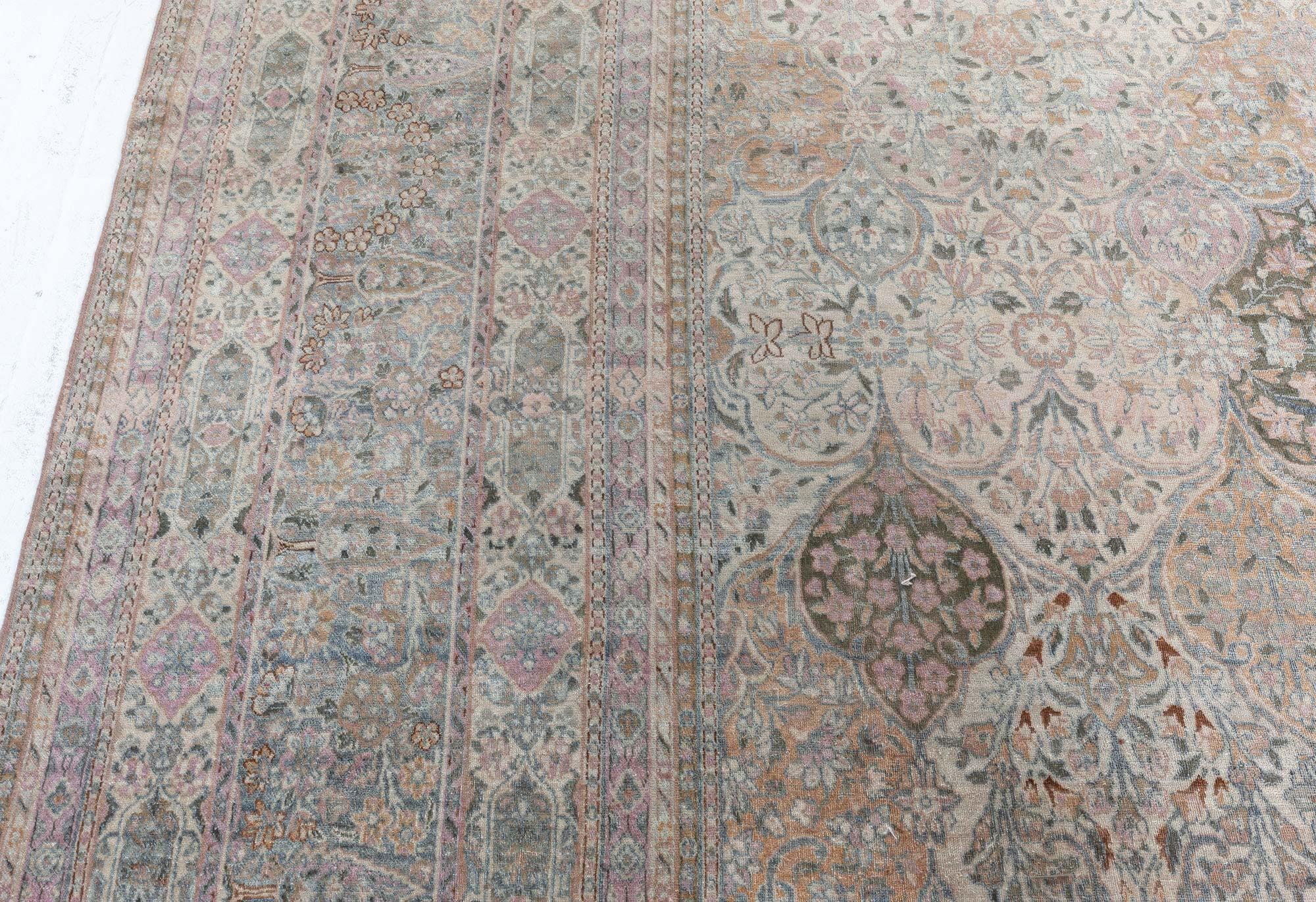 Antique Persian Kirman Rug
Size: 13'3