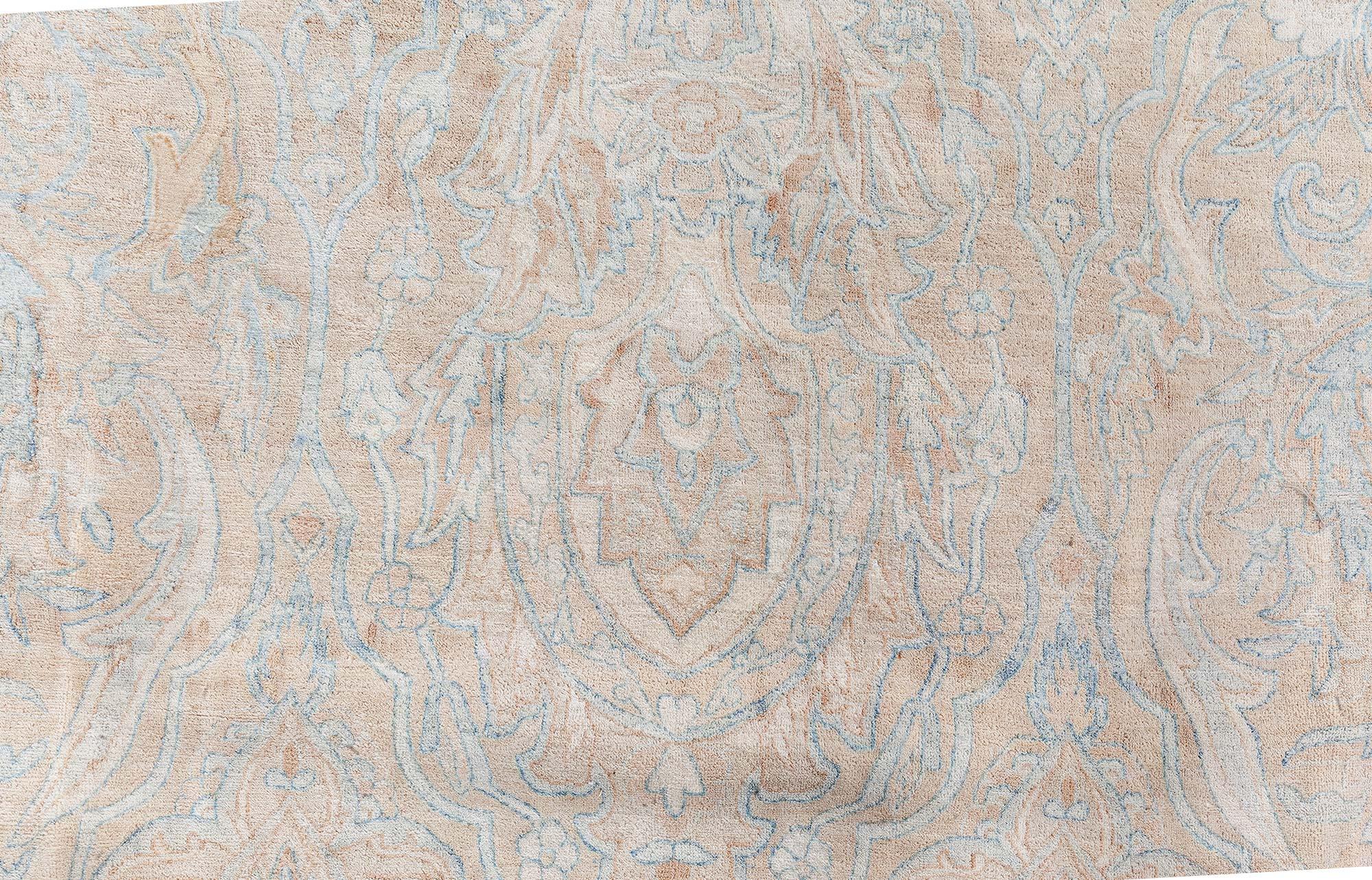 Antiker persischer Kirman-Teppich Doris Leslie Blau (Persisch) im Angebot