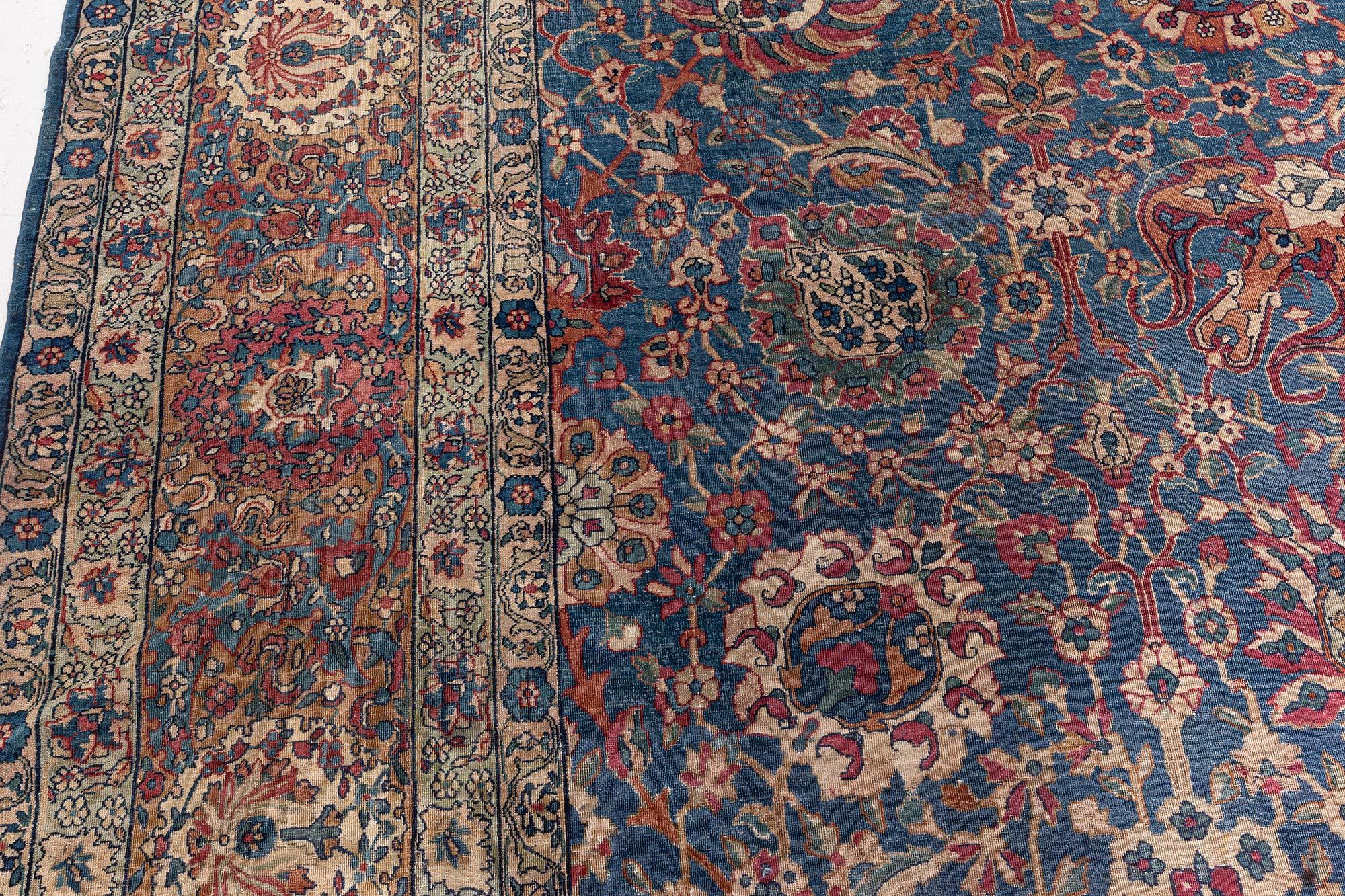 20th Century Antique Persian Kirman Rug For Sale