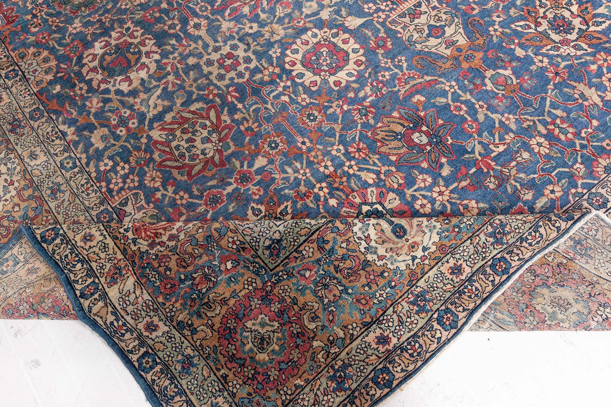 Antique Persian Kirman Rug For Sale 1