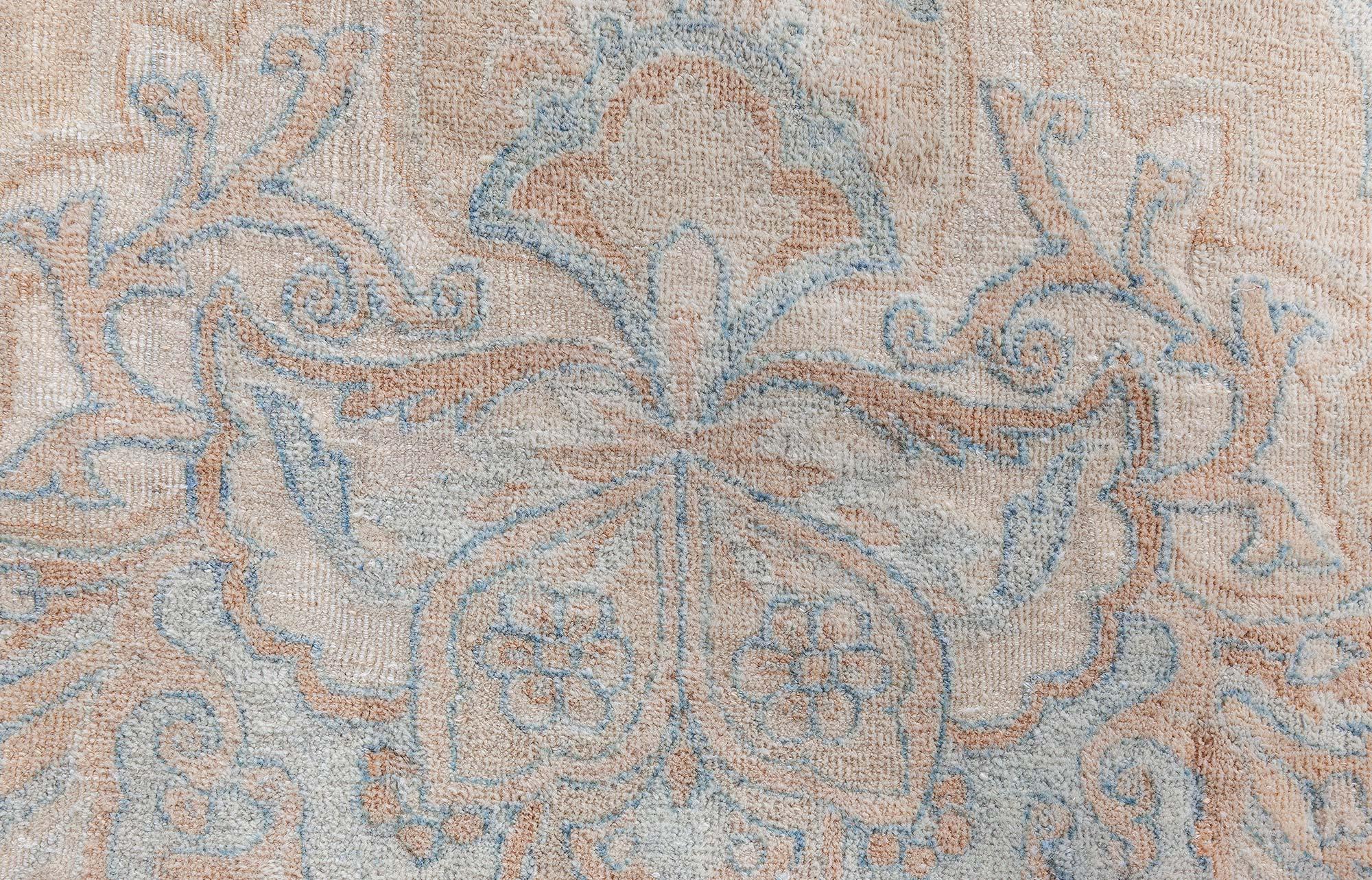 Antiker persischer Kirman-Teppich Doris Leslie Blau im Angebot 1
