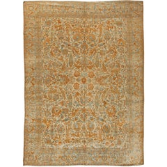 Authentic Persian Kirman Handmade Wool Rug