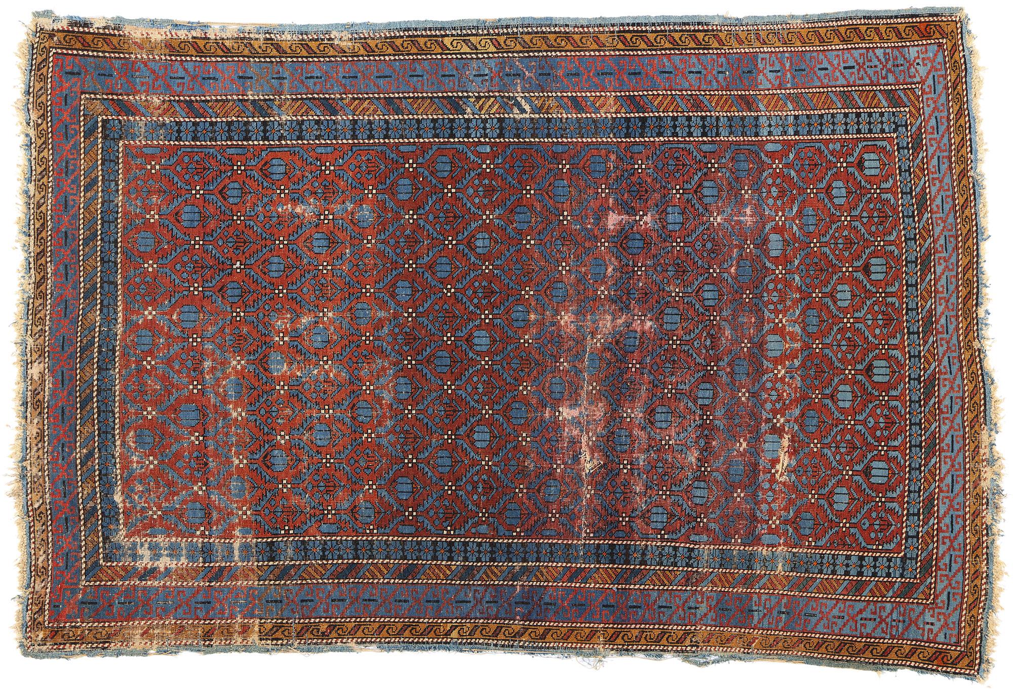Antique Persian Kuba Rug For Sale 3