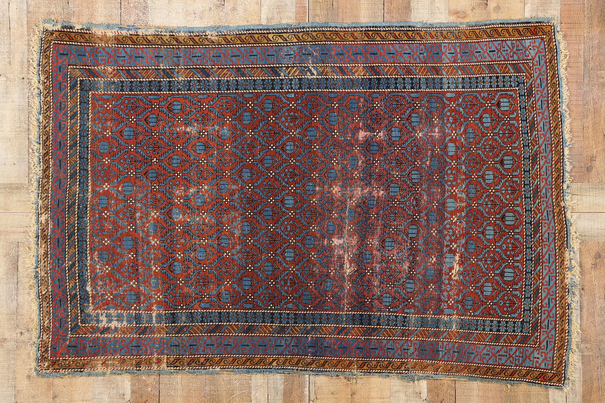 Antique Persian Kuba Rug For Sale 2