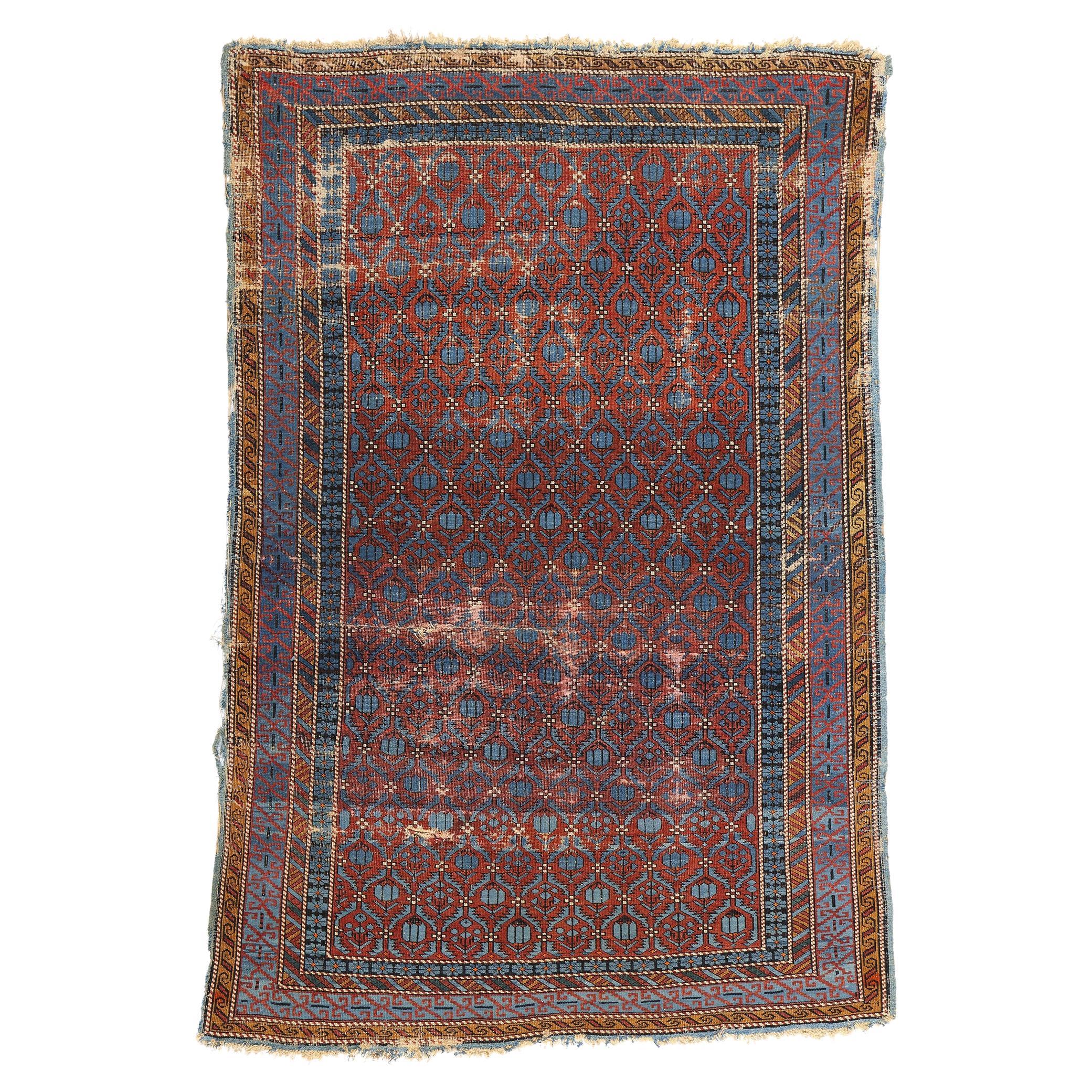 Antique Persian Kuba Rug For Sale