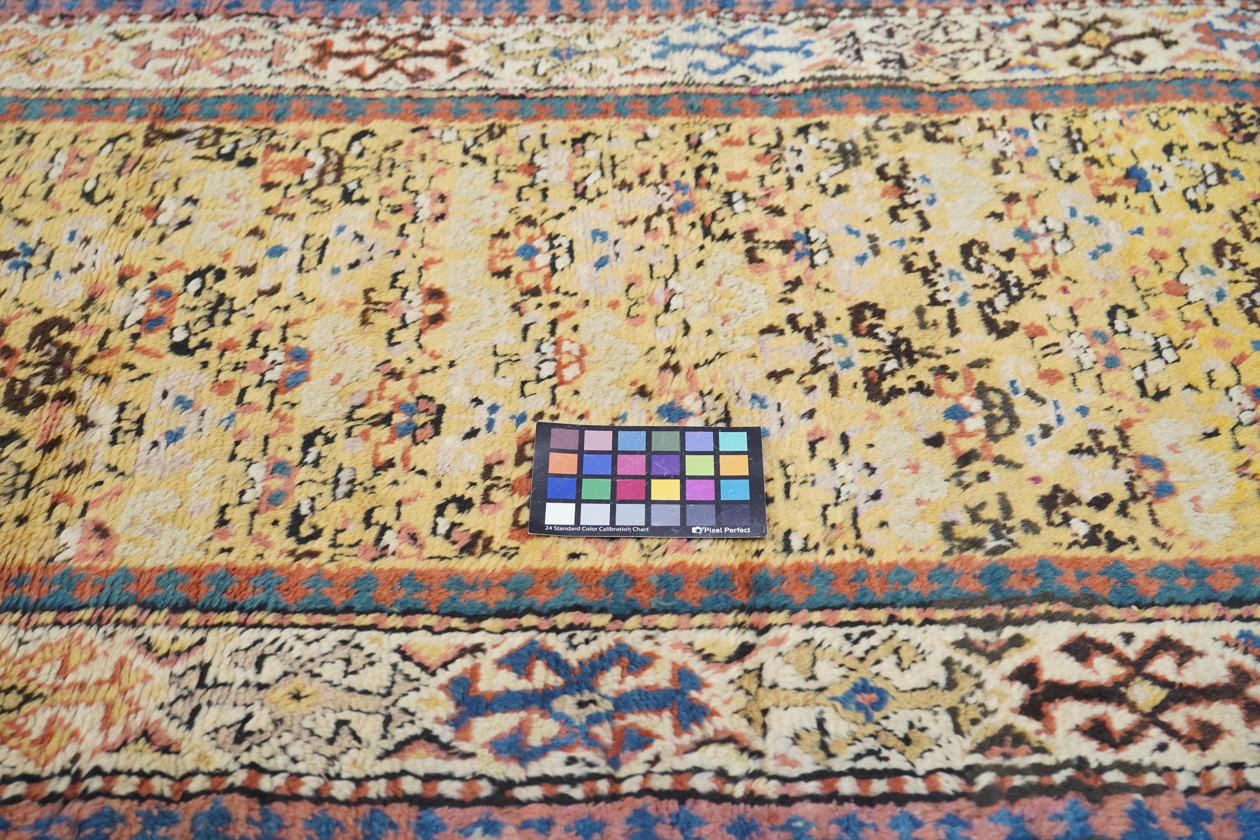 Laine Ancien tapis persan kurde de 3'3