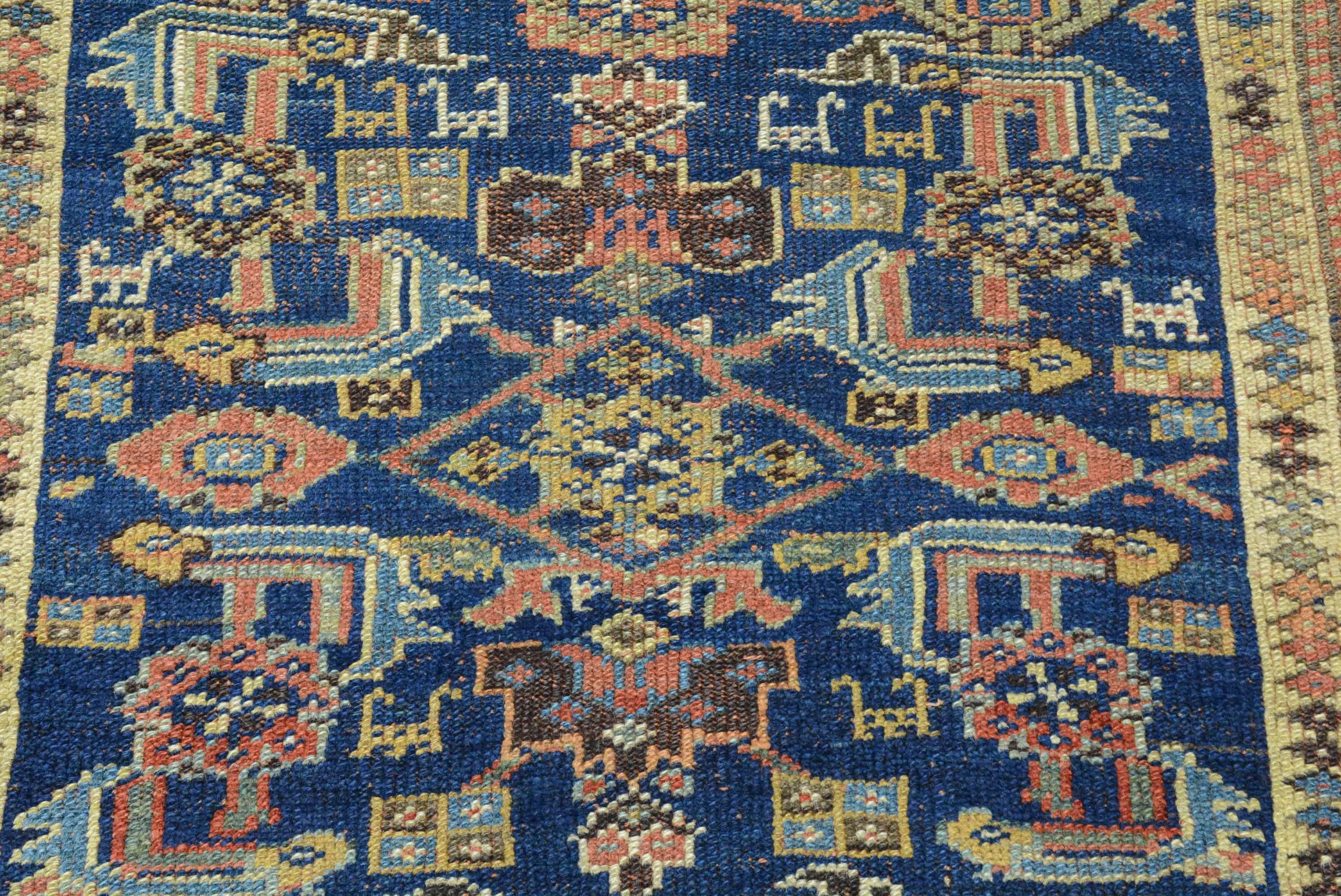 Antiker persisch-kurdischer Bidjar-Teppich (Persisch) im Angebot