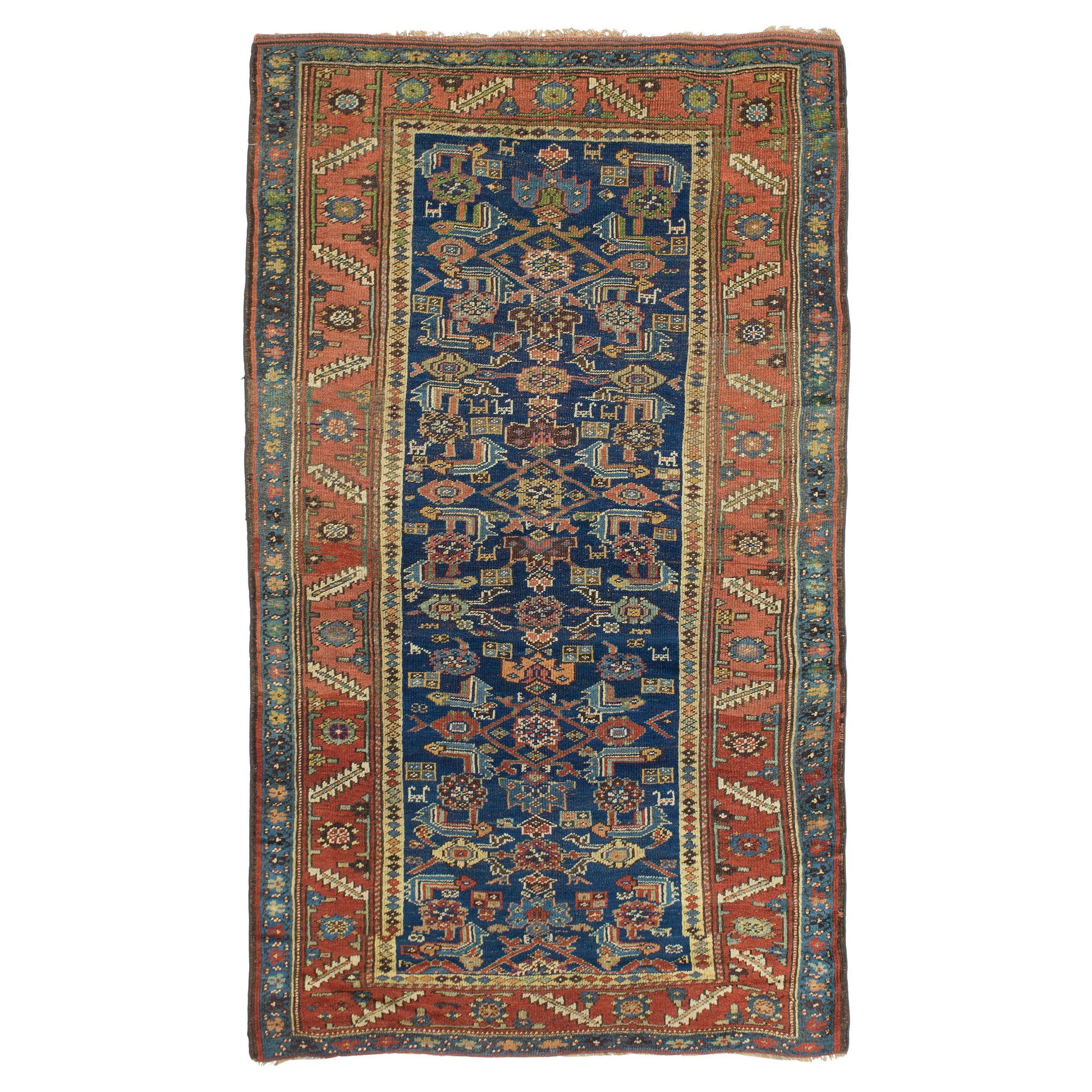 Ancien tapis persan kurde Bidjar