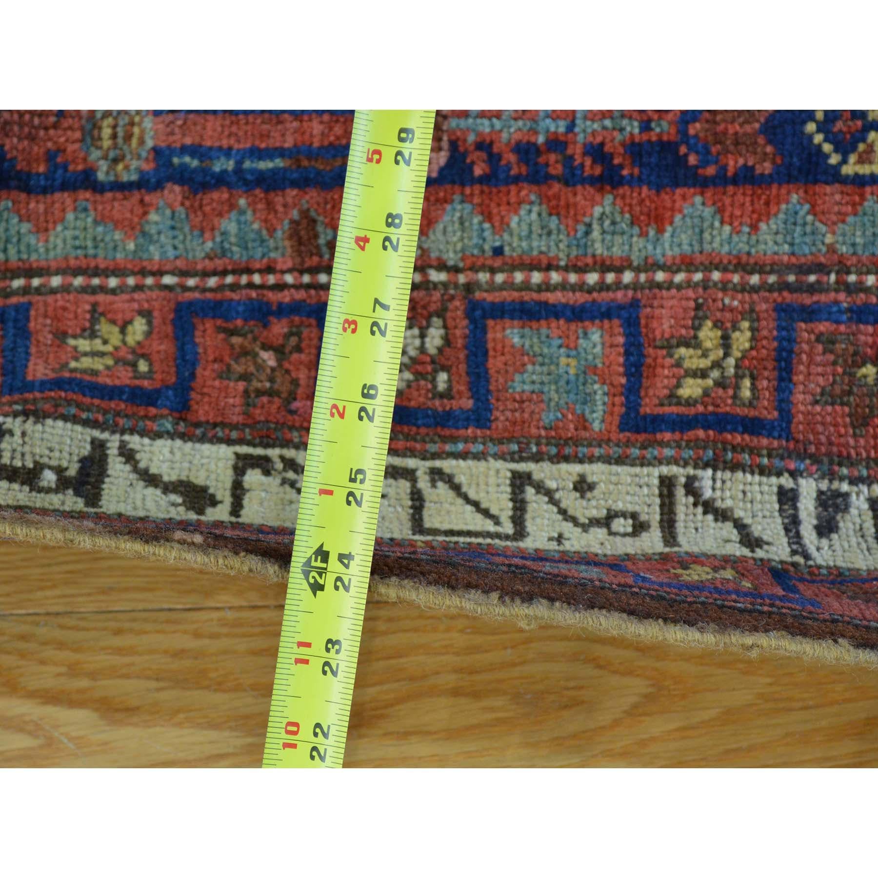 Other Antique Persian Kurdish Bijar Exc Cond Hand Knotted Wide Runner Rug
