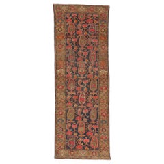 Late 19th Century Antique Persian Kurdish Carpet with Traditional Style