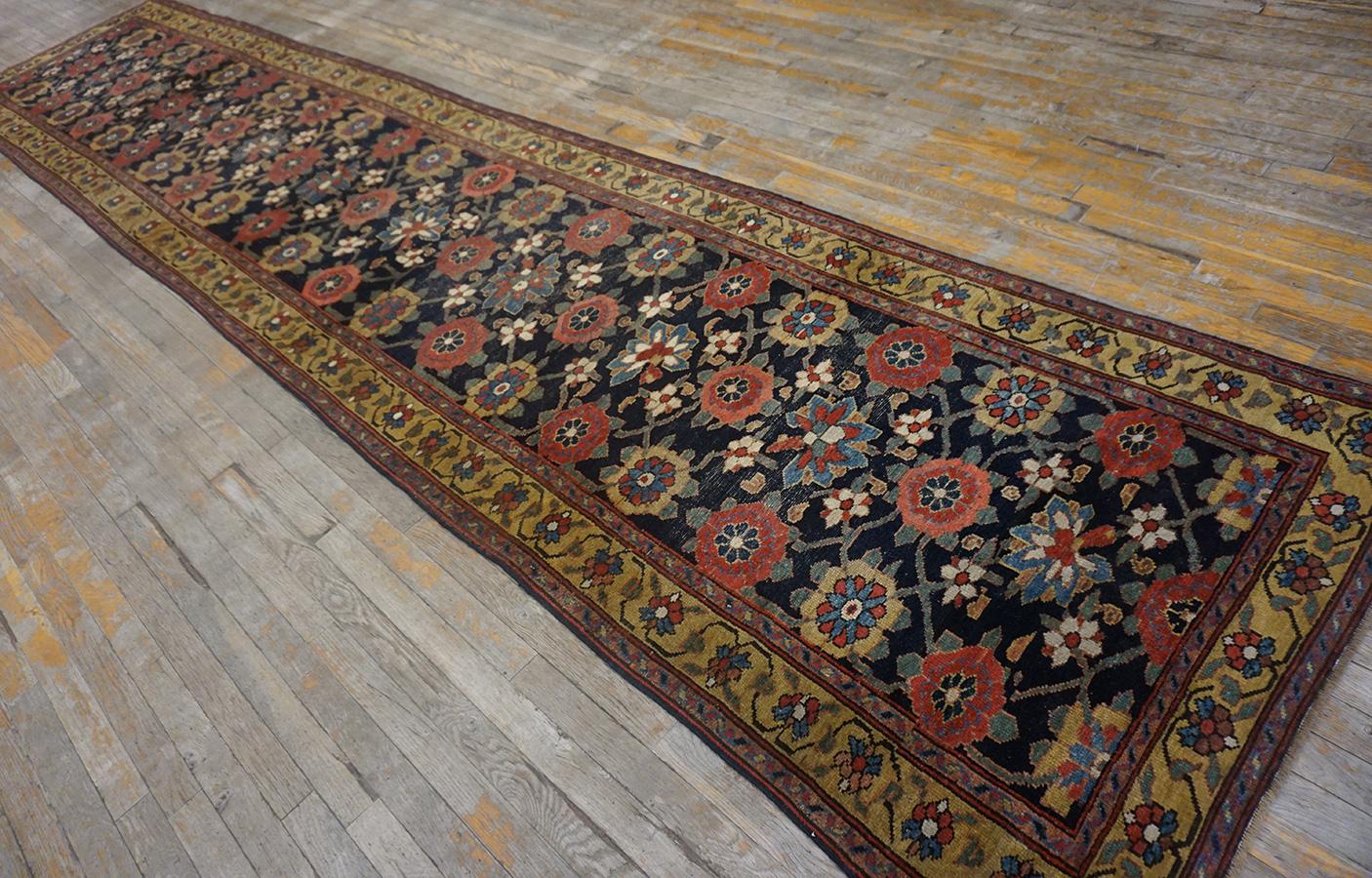 Late 19th Century 19th Century W. Persian Kurdish Carpet ( 3'4